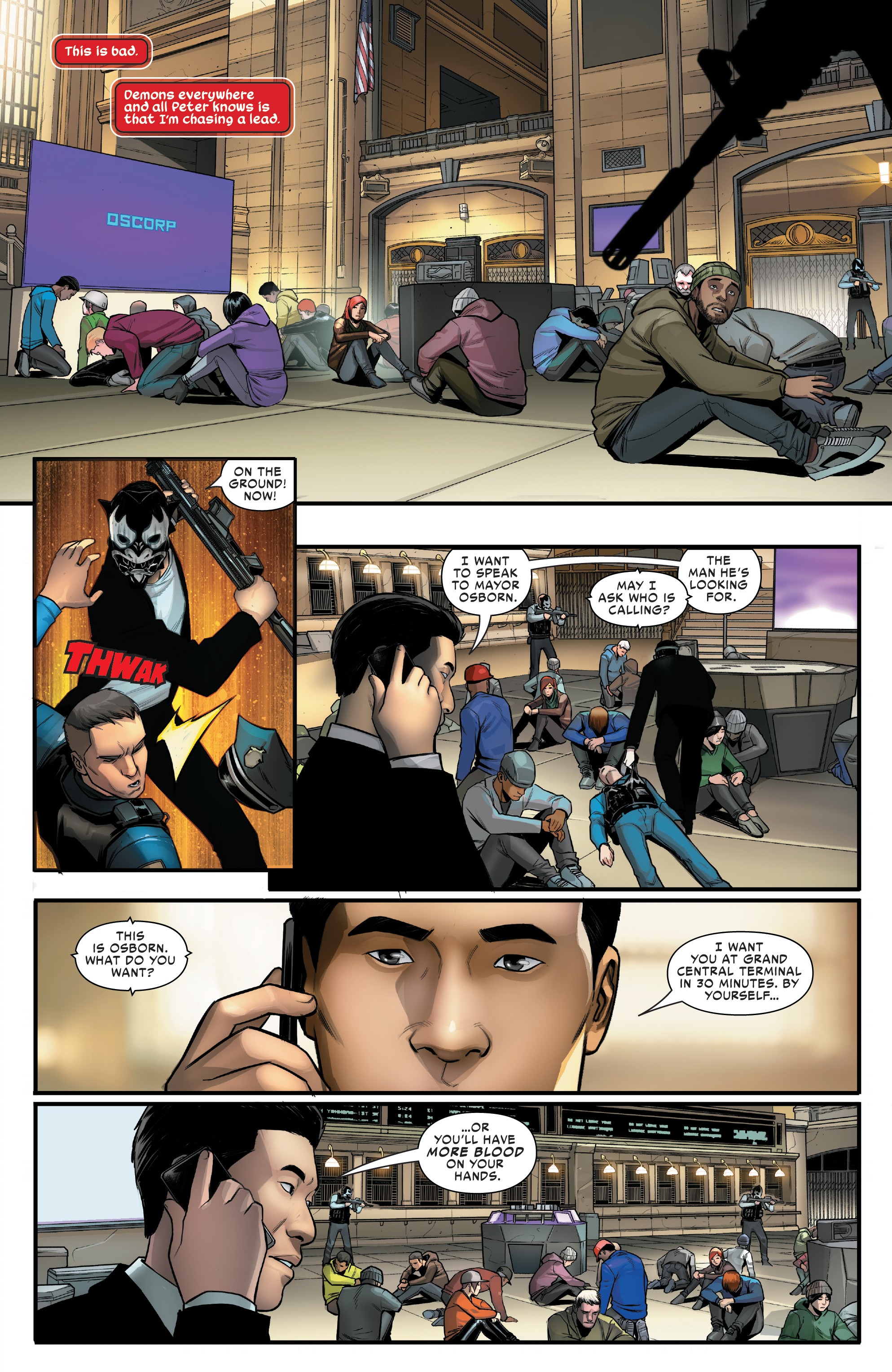 Read online Marvel's Spider-Man: City At War comic -  Issue #3 - 19