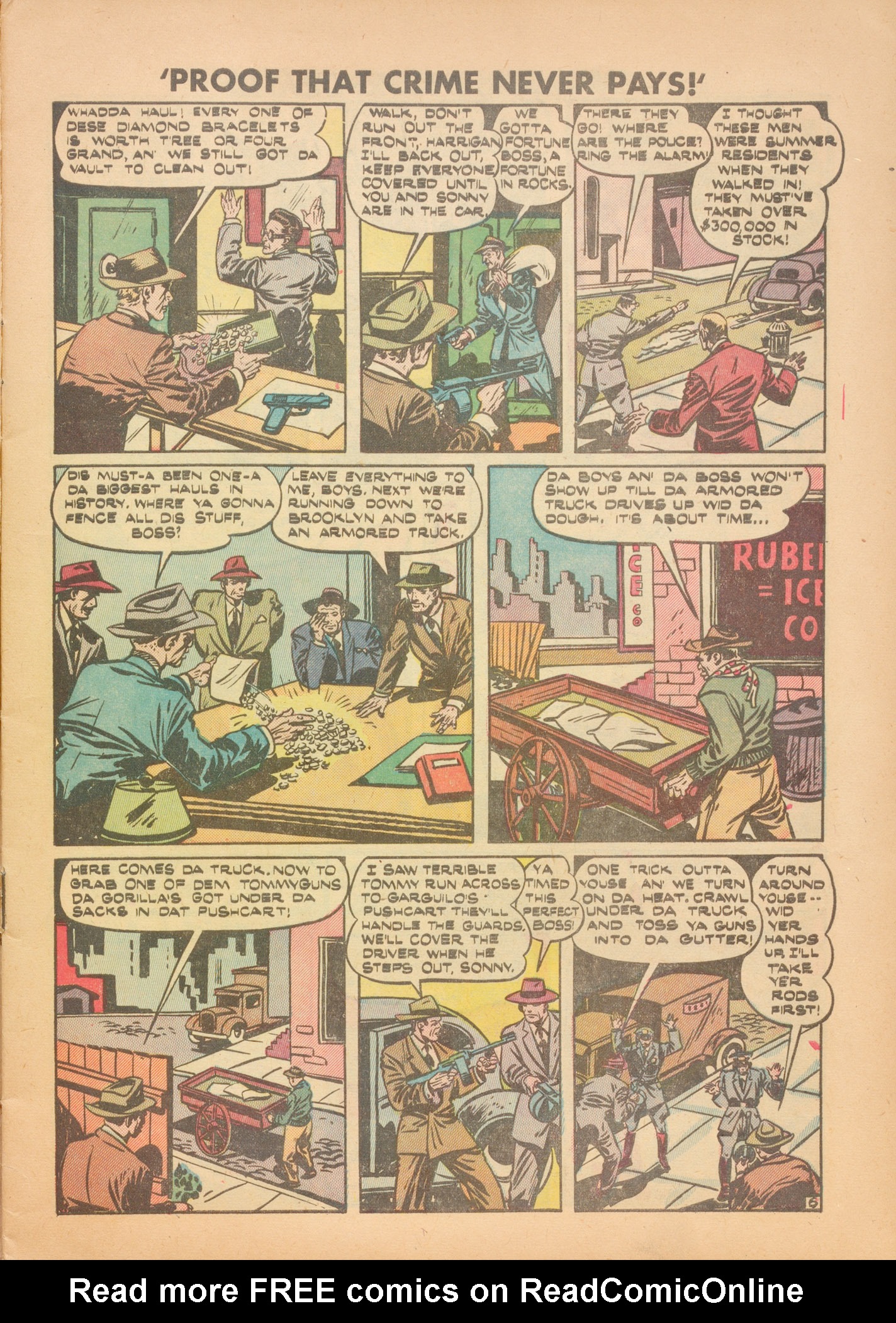 Read online Murder Incorporated (1948) comic -  Issue #5 - 7