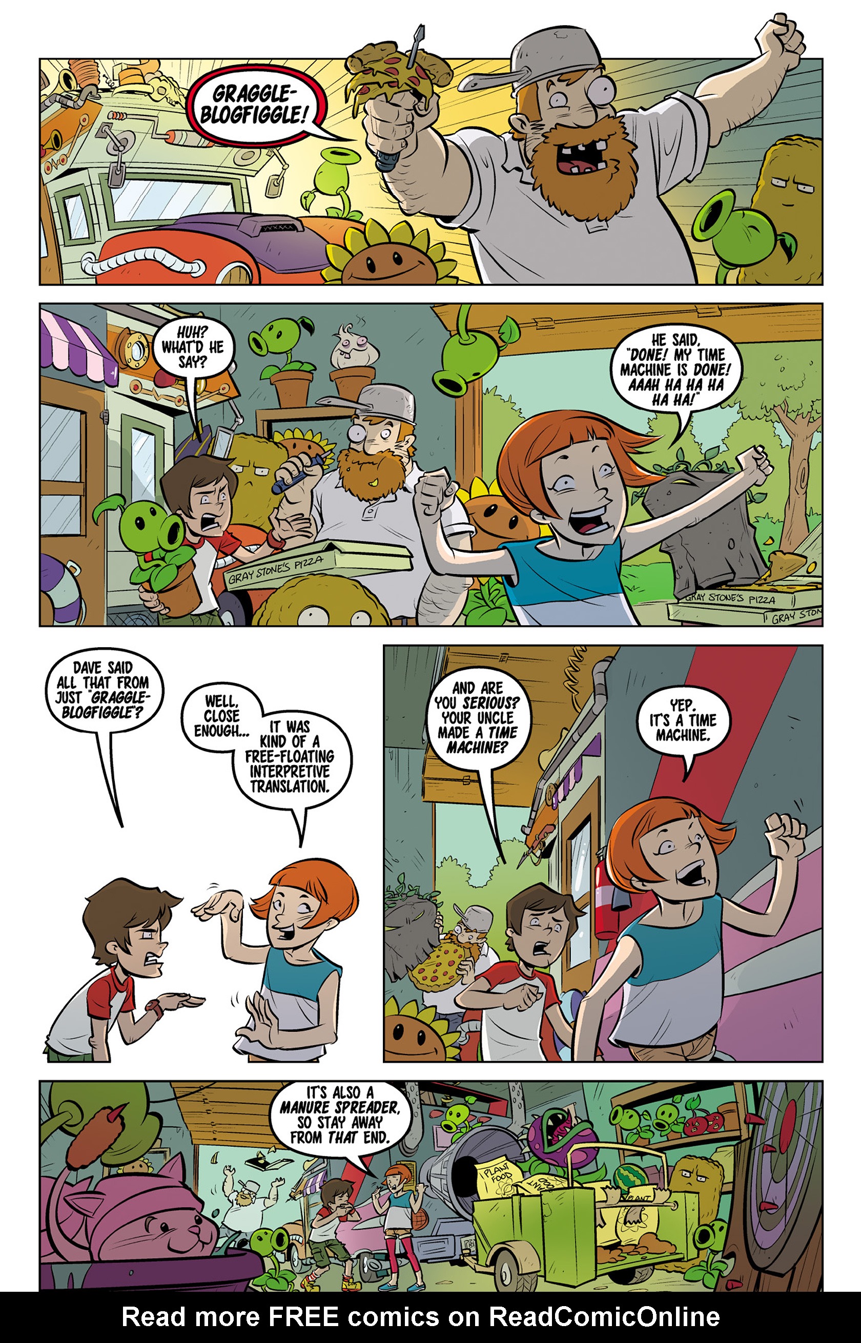 Read online Plants vs. Zombies: Timepocalypse comic -  Issue #1 - 9