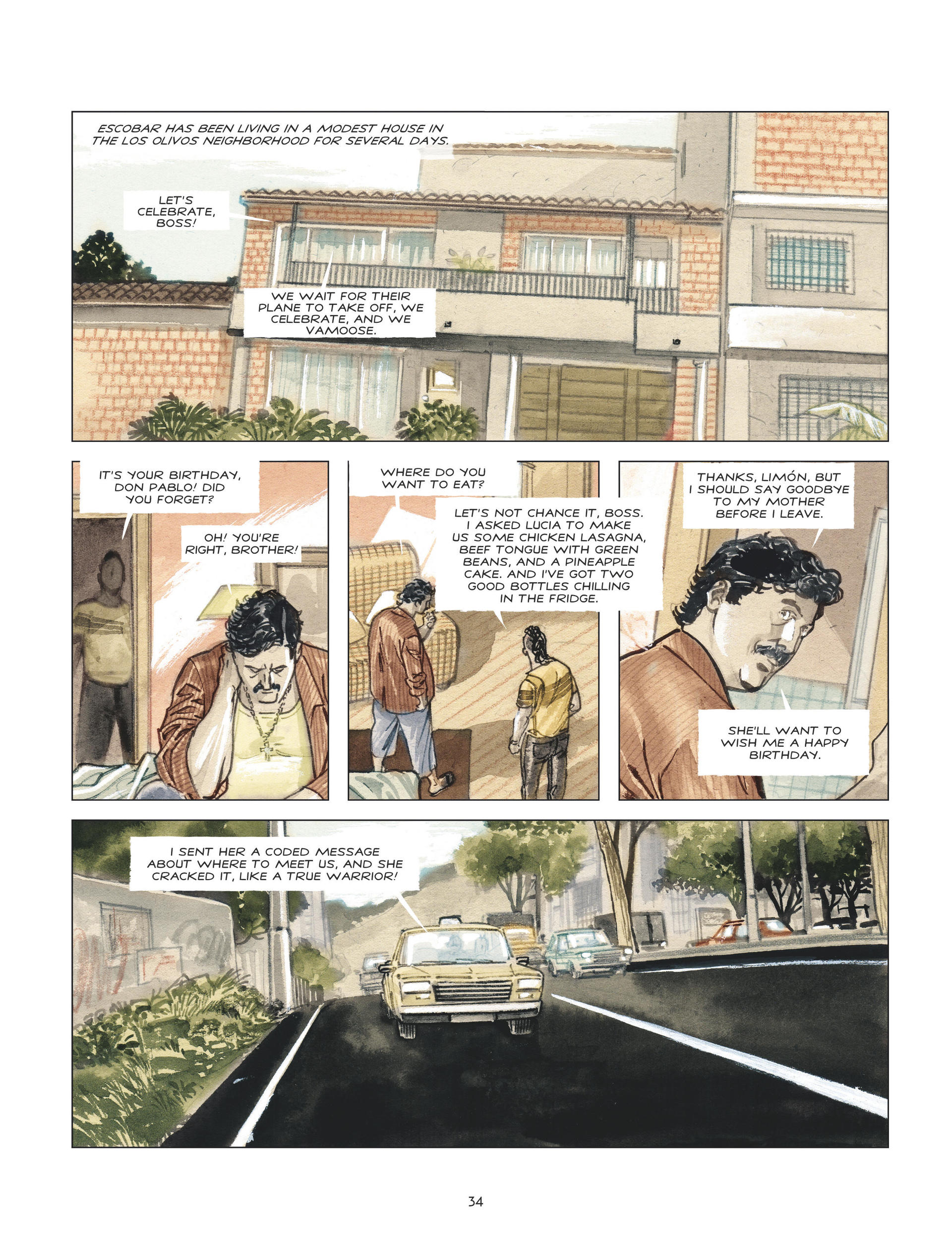 Read online Escobar - El Patrón comic -  Issue #3 - 32