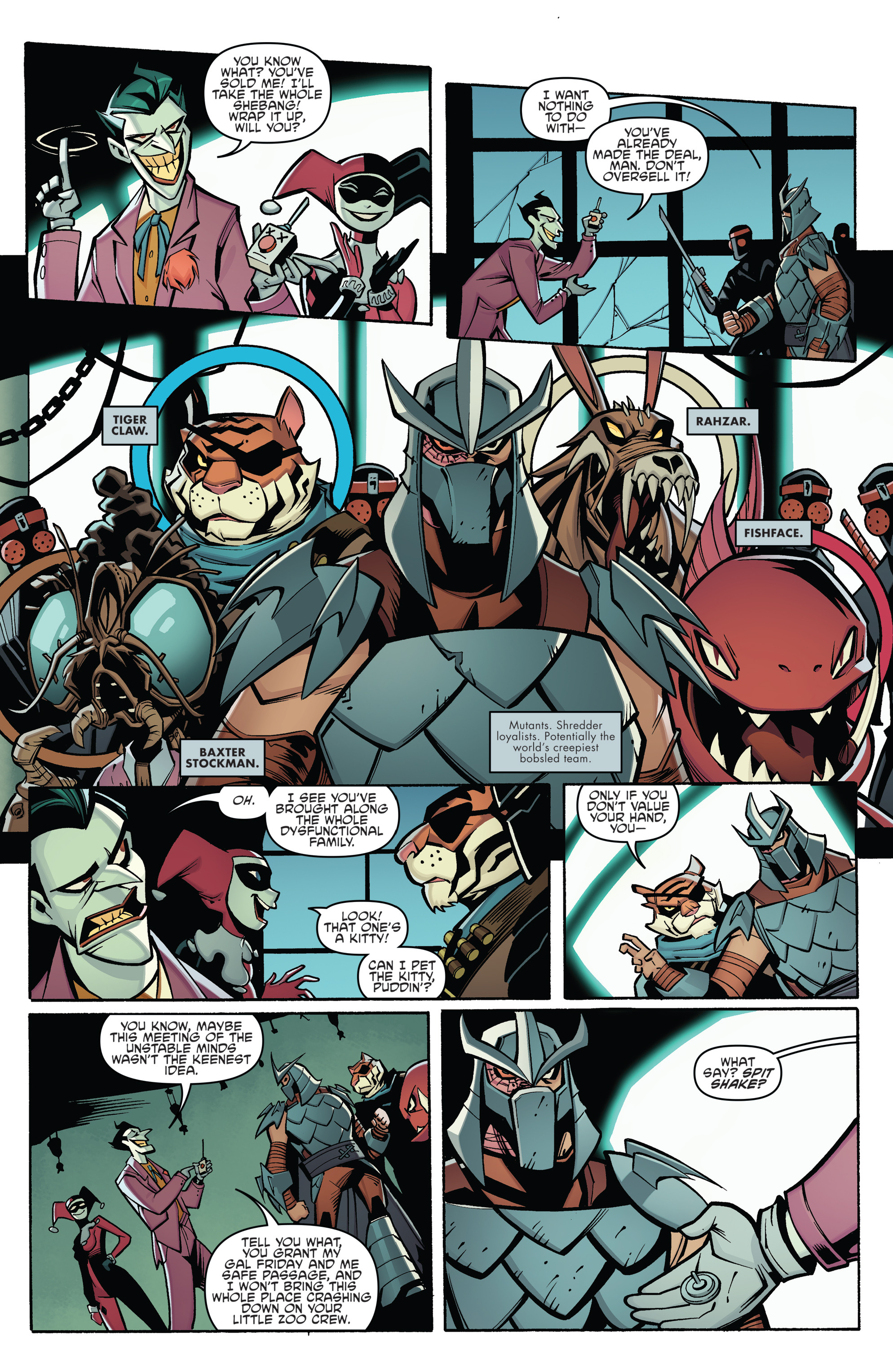 Read online Batman/Teenage Mutant Ninja Turtles Adventure comic -  Issue #3 - 6