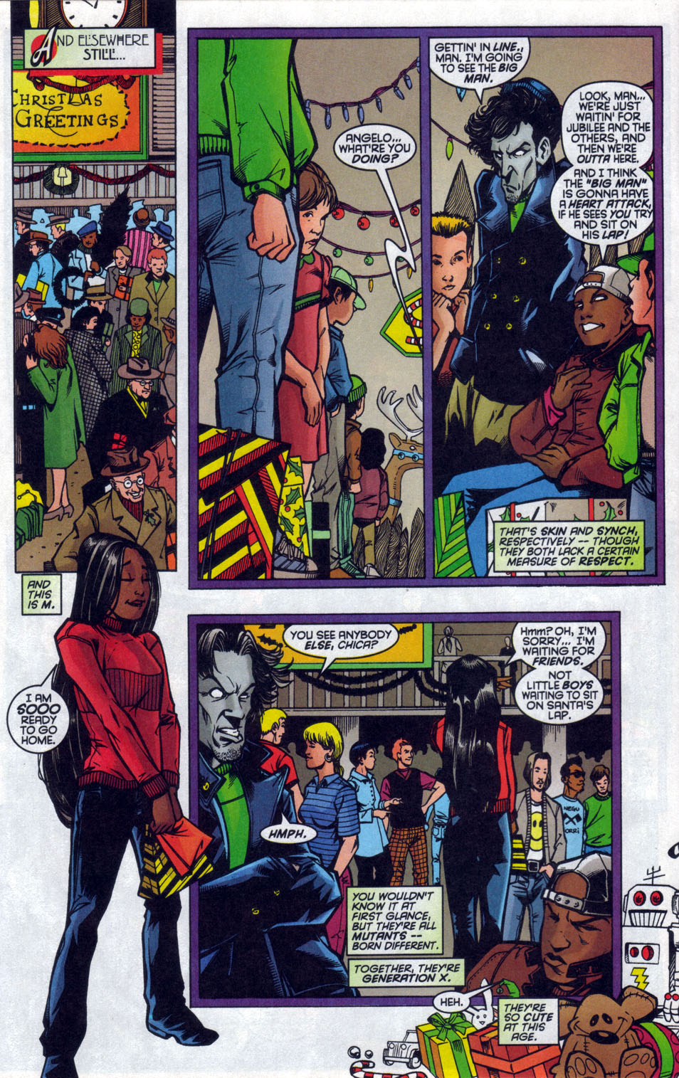 Read online Generation X Holiday Special comic -  Issue # Full - 8