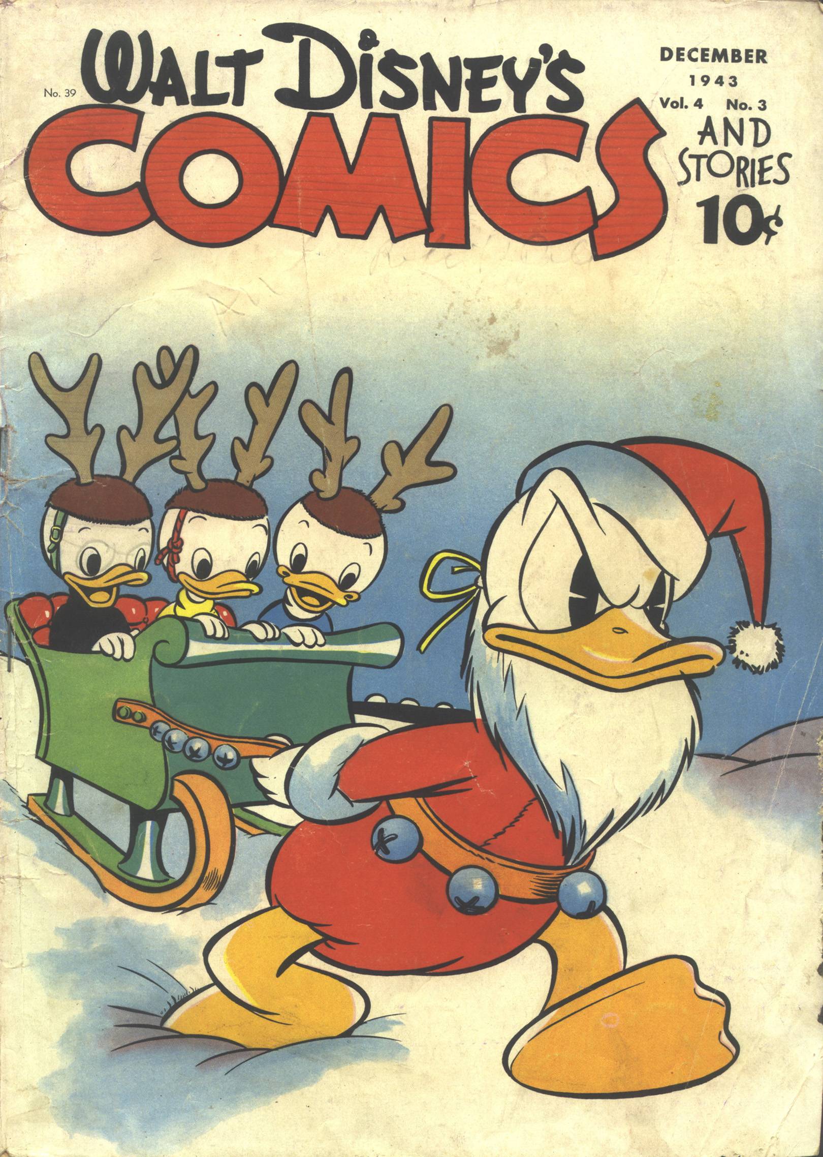 Read online Walt Disney's Comics and Stories comic -  Issue #39 - 1