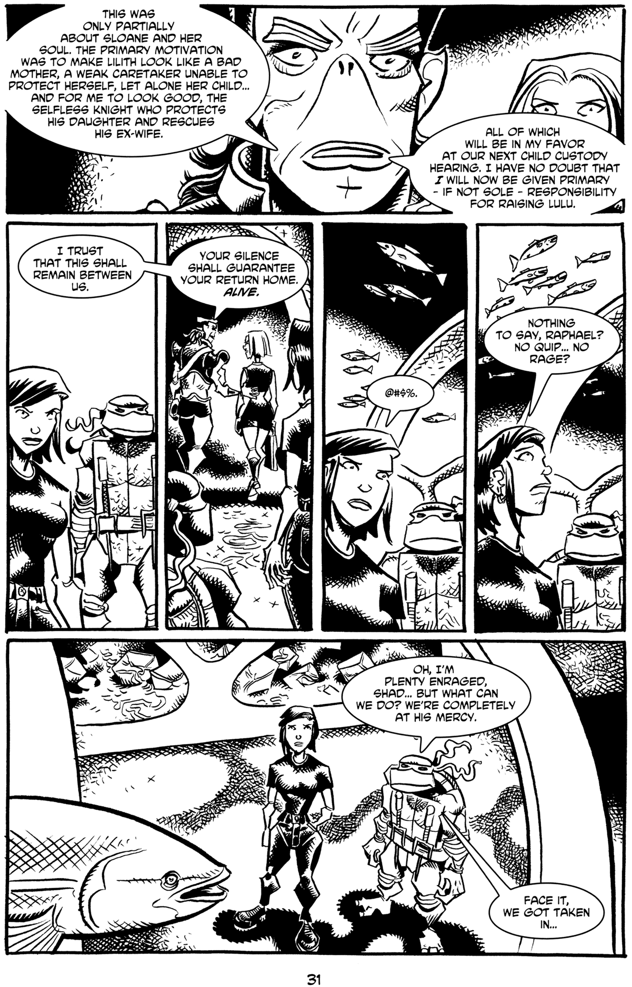 Read online Raphael Bad Moon Rising comic -  Issue #4 - 31