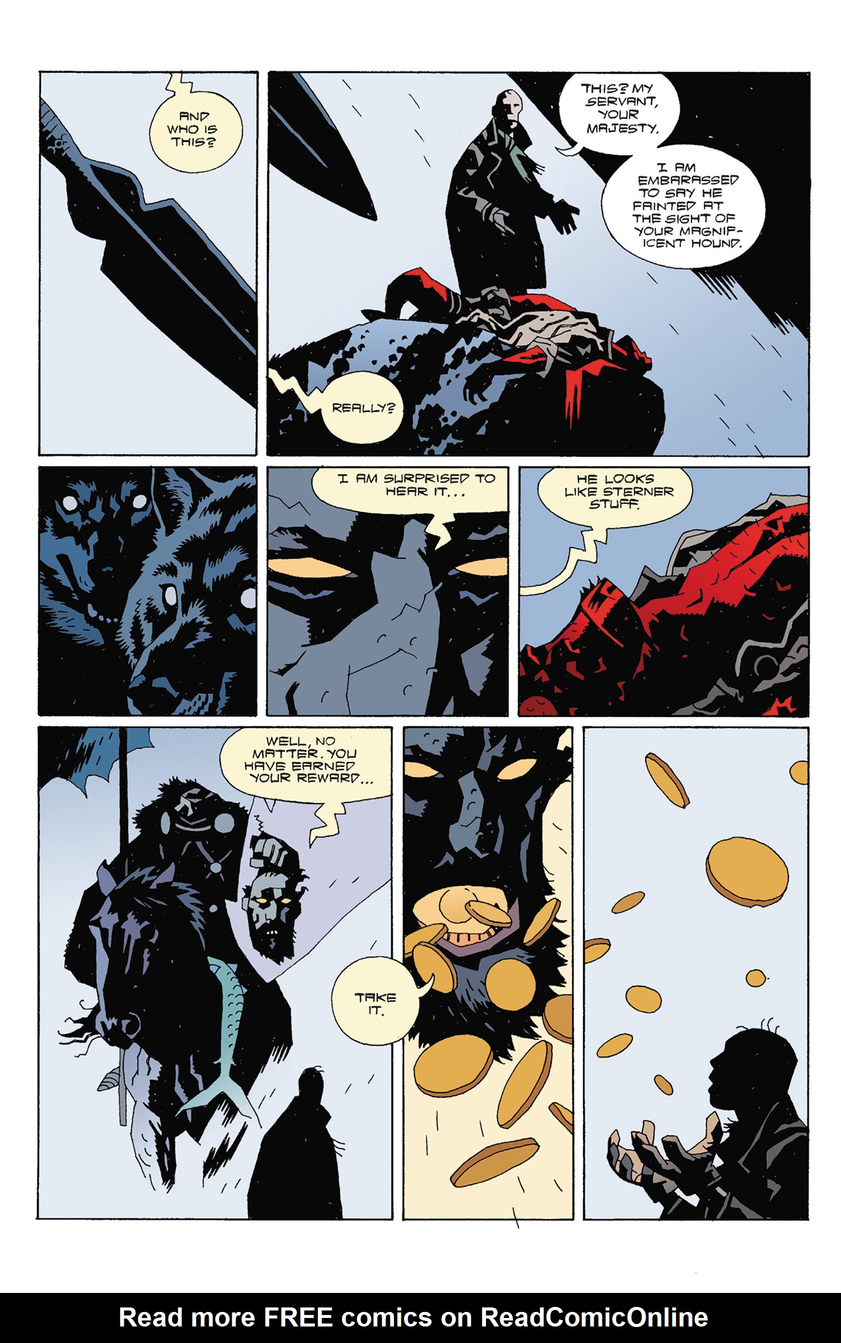 Read online Hellboy: The Right Hand of Doom comic -  Issue # TPB - 28