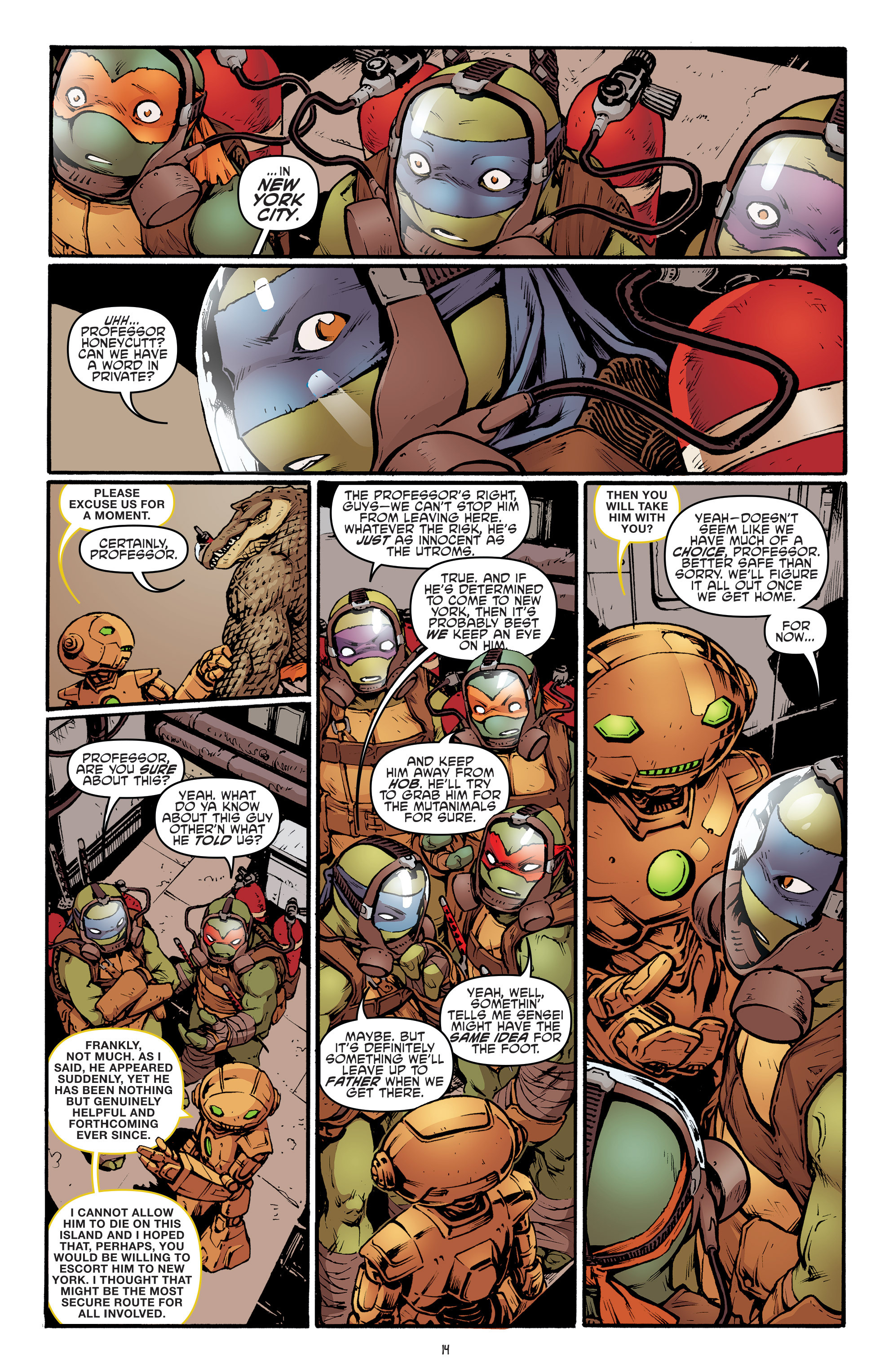 Read online Teenage Mutant Ninja Turtles (2011) comic -  Issue #56 - 16