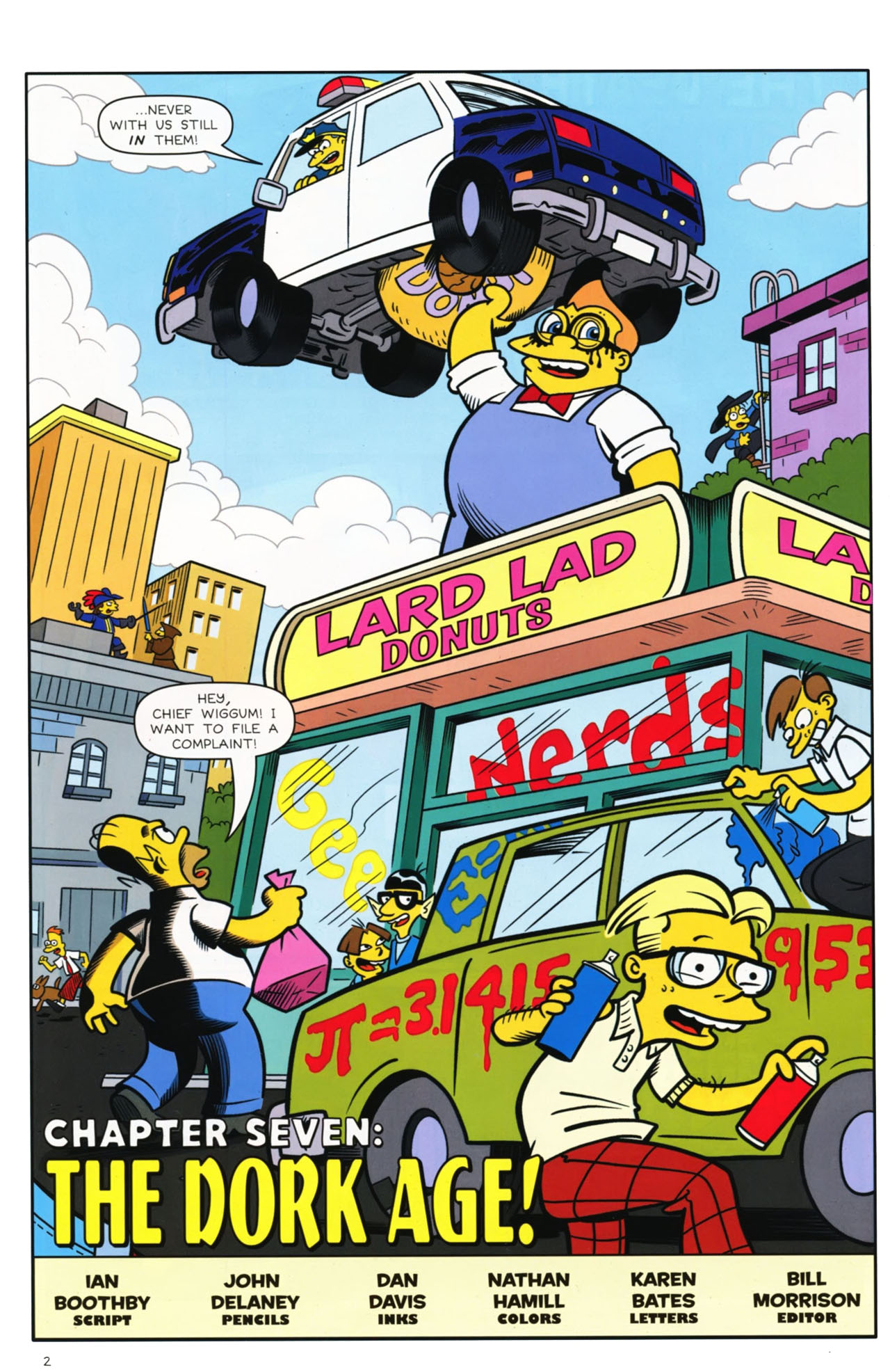 Read online Bongo Comics presents Comic Book Guy: The Comic Book comic -  Issue #3 - 3