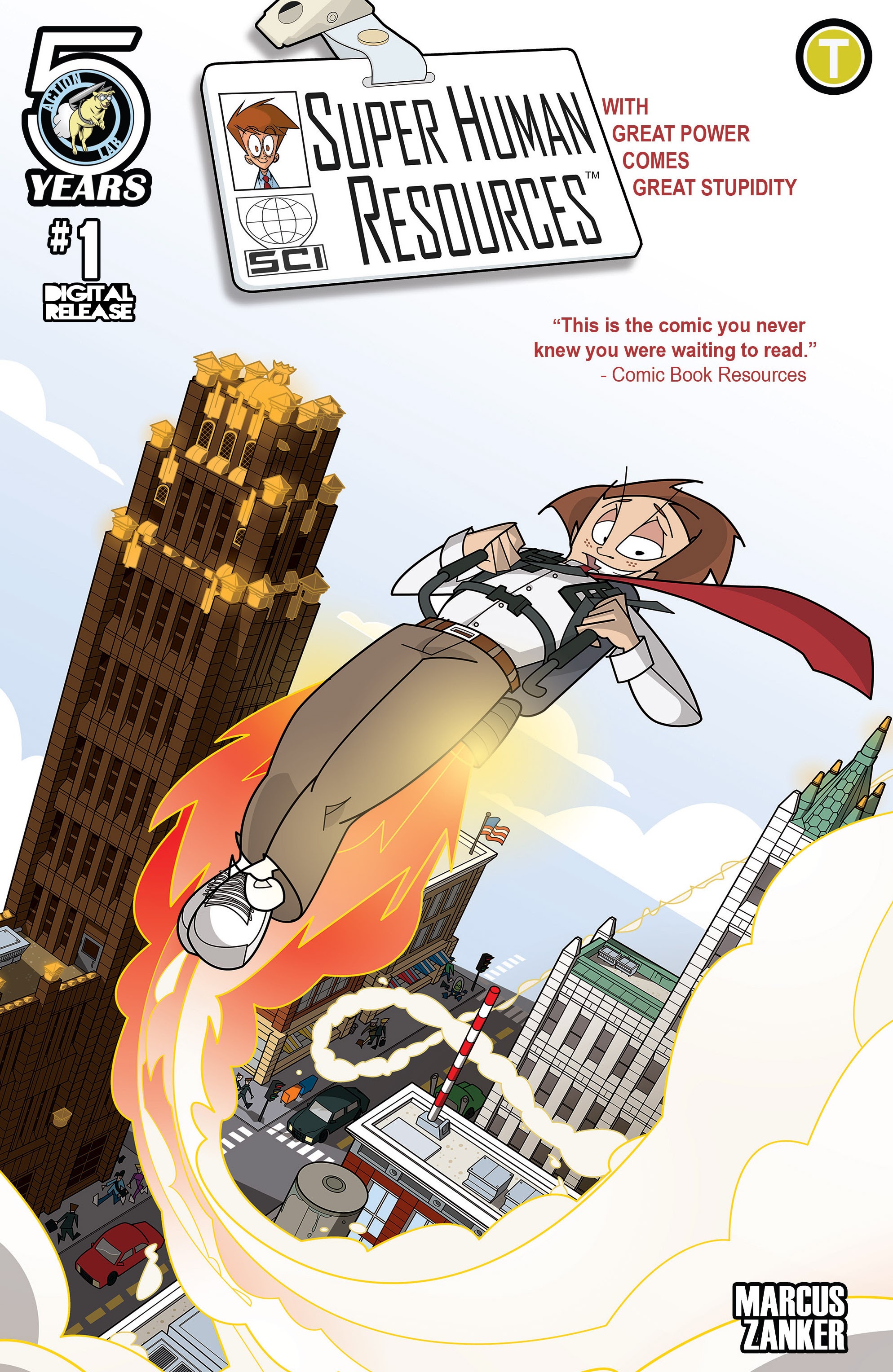 Read online Super Human Resources comic -  Issue #1 - 1