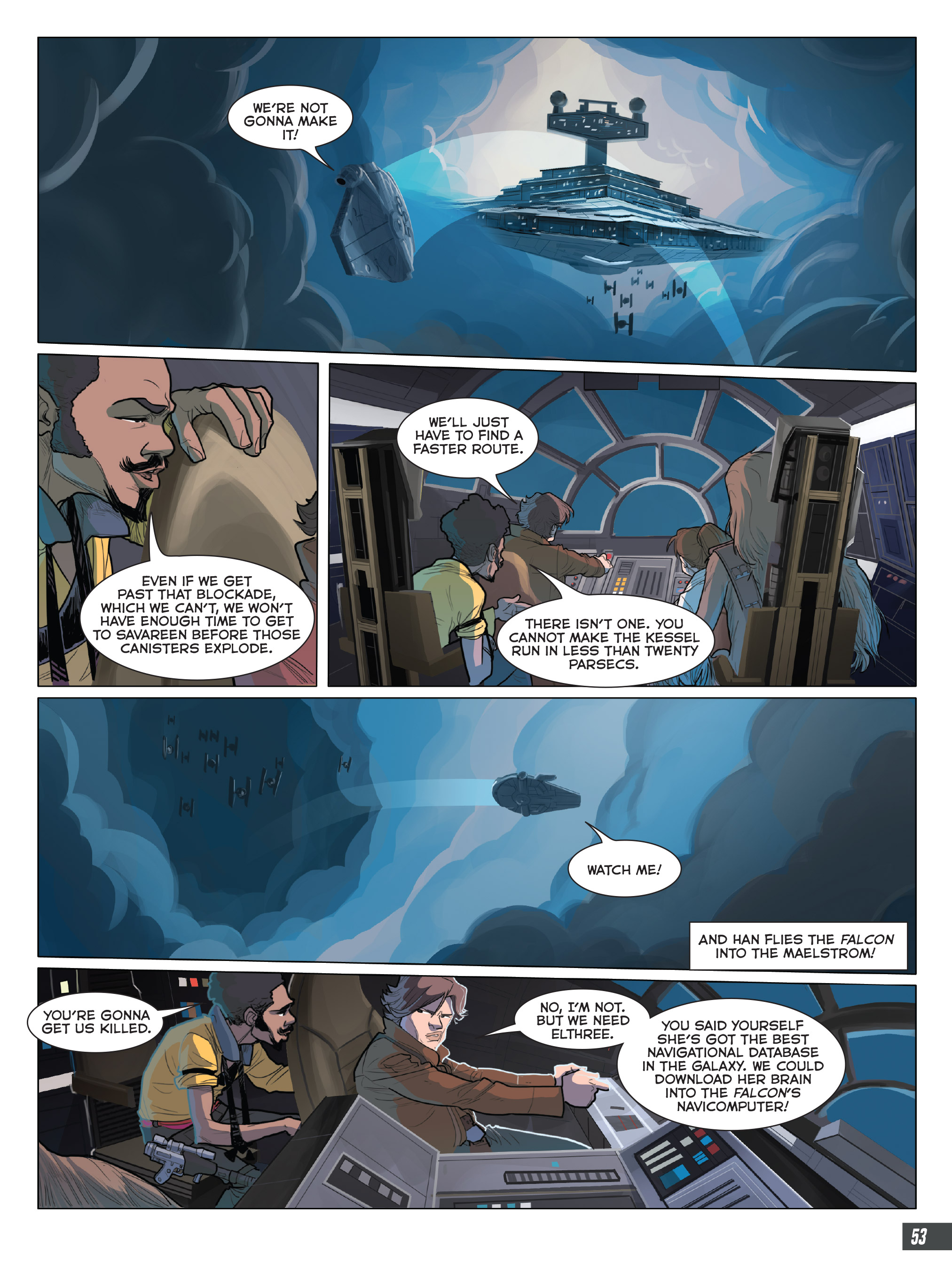 Read online Star Wars: Solo Graphic Novel Adaptation comic -  Issue # TPB - 52