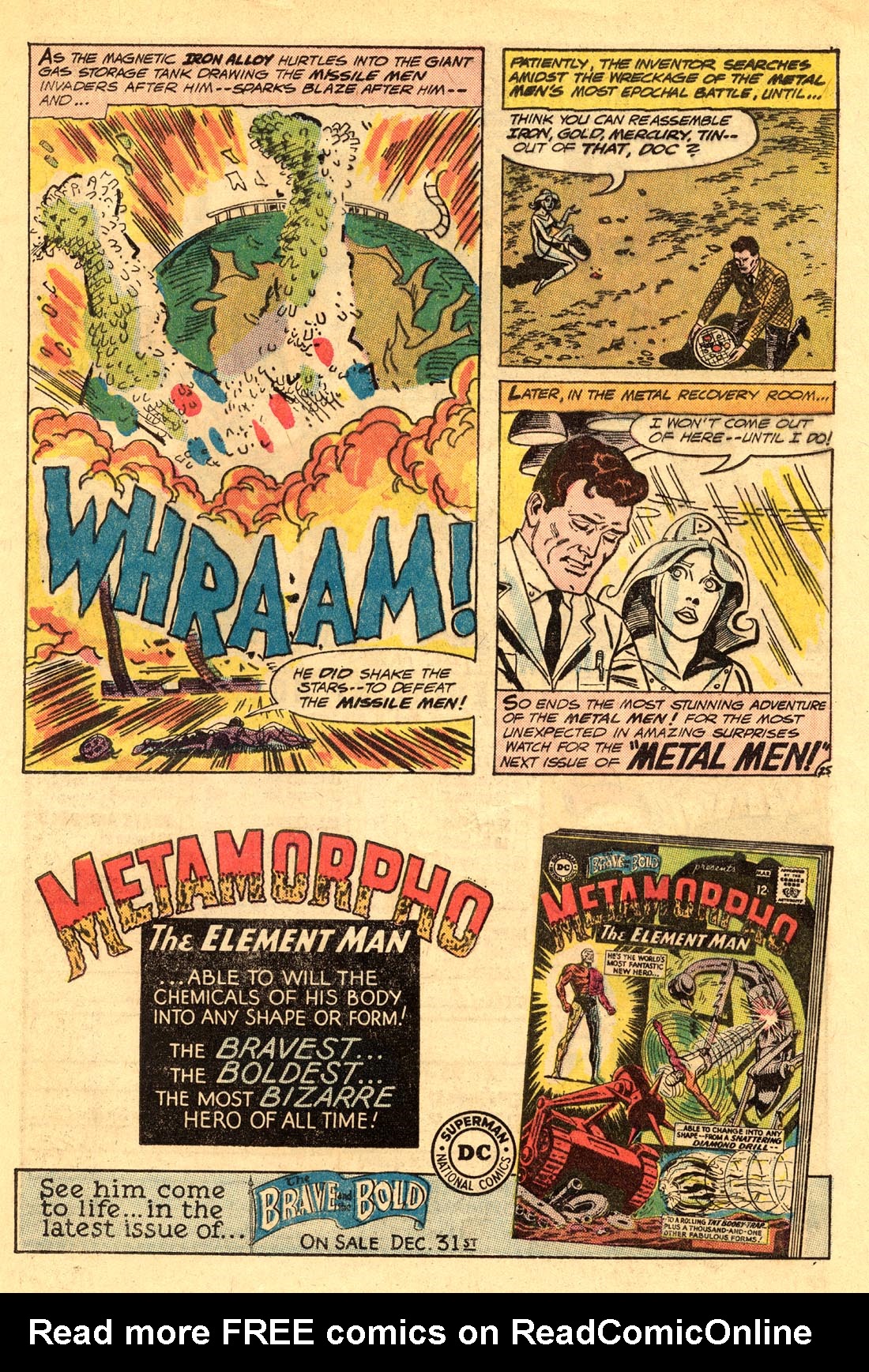 Read online Metal Men (1963) comic -  Issue #12 - 33