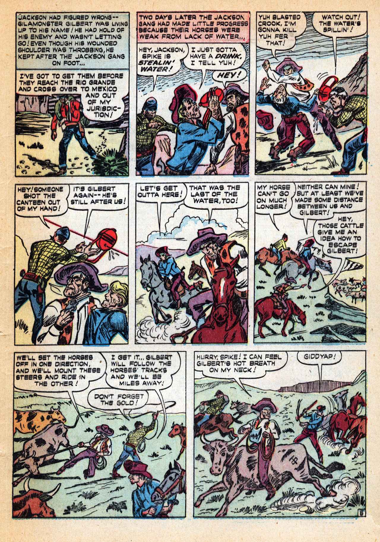 Read online Western Outlaws and Sheriffs comic -  Issue #60 - 45