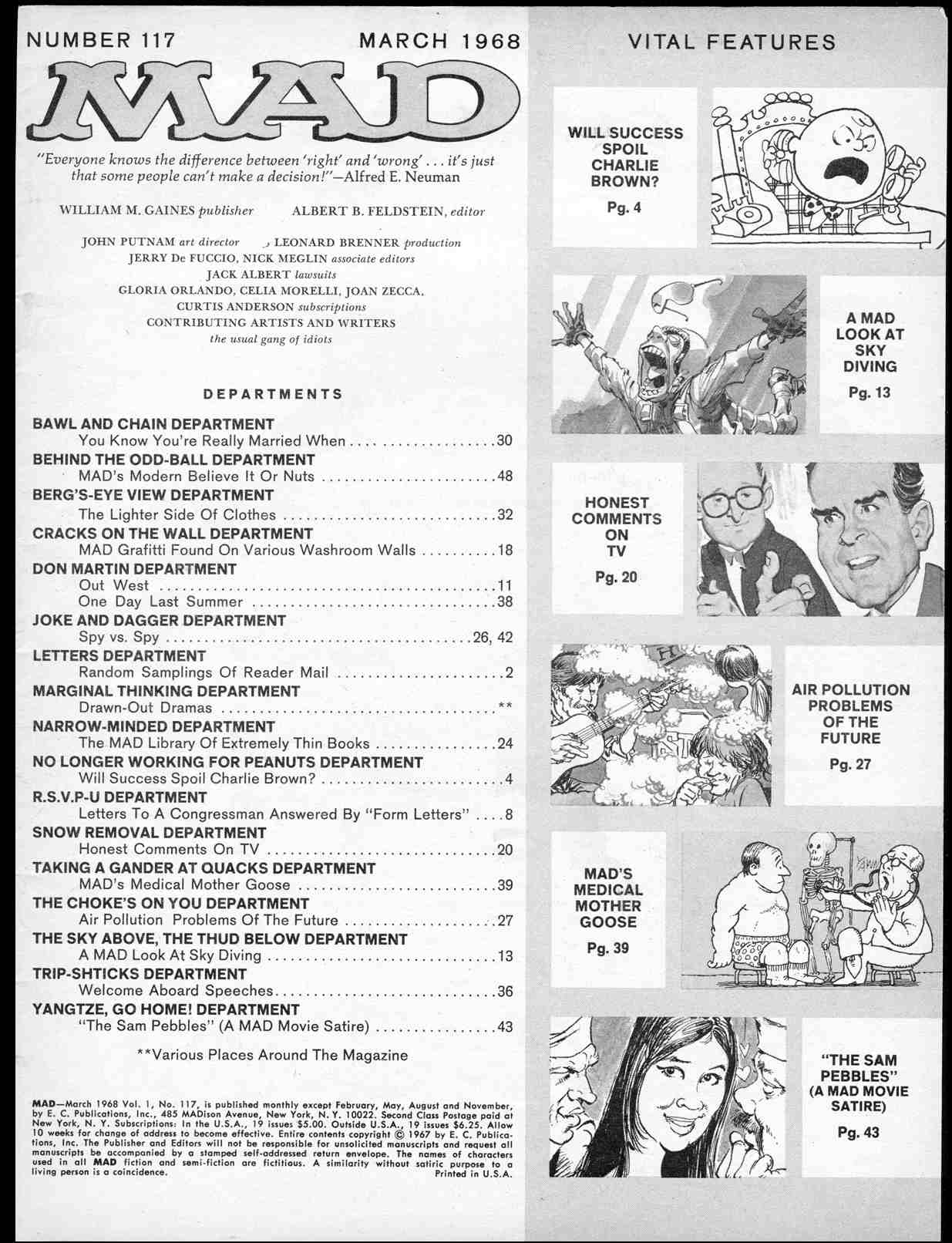 Read online MAD comic -  Issue #117 - 3