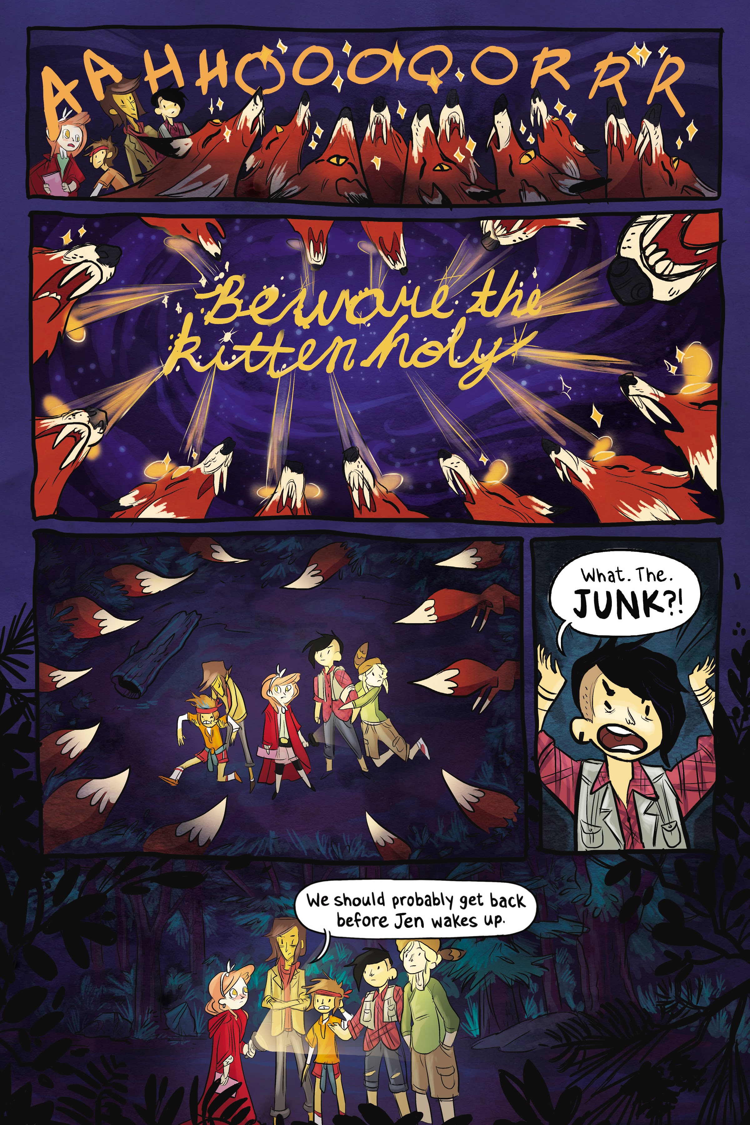 Read online Lumberjanes: The Infernal Compass comic -  Issue # TPB - 108