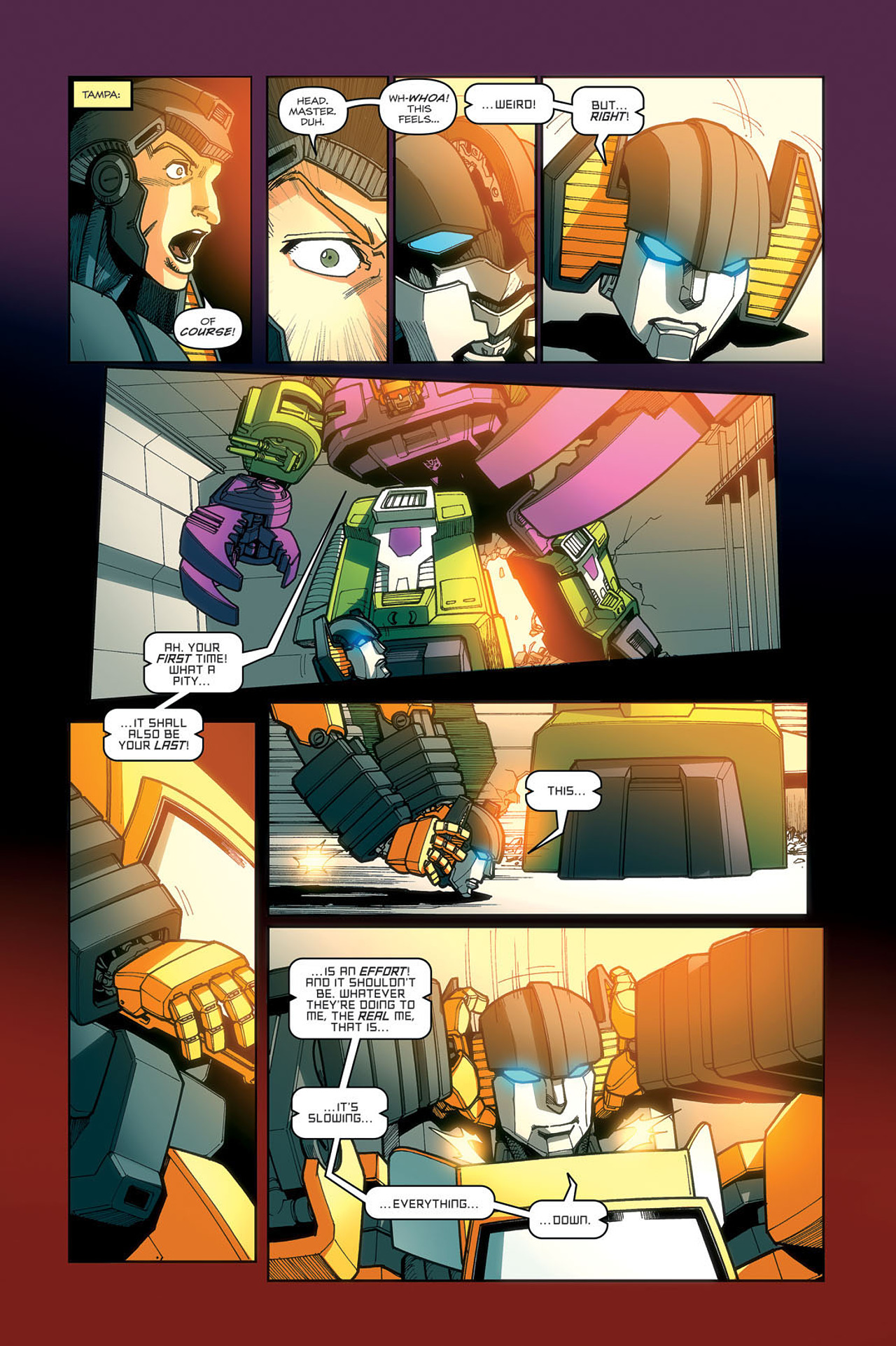 Read online The Transformers: Devastation comic -  Issue #6 - 18