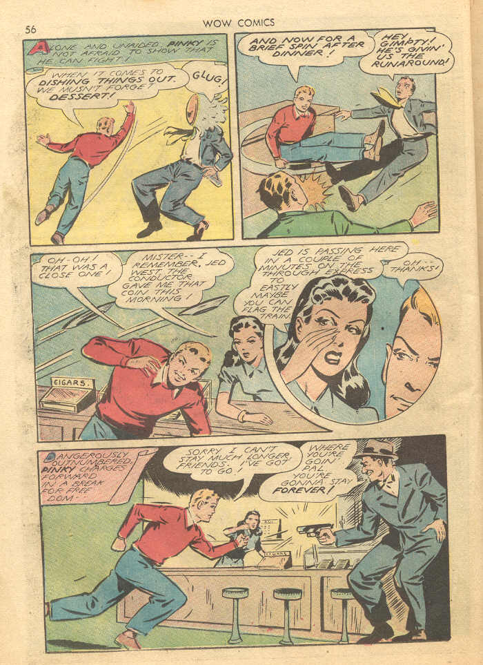 Read online Wow Comics comic -  Issue #11 - 56