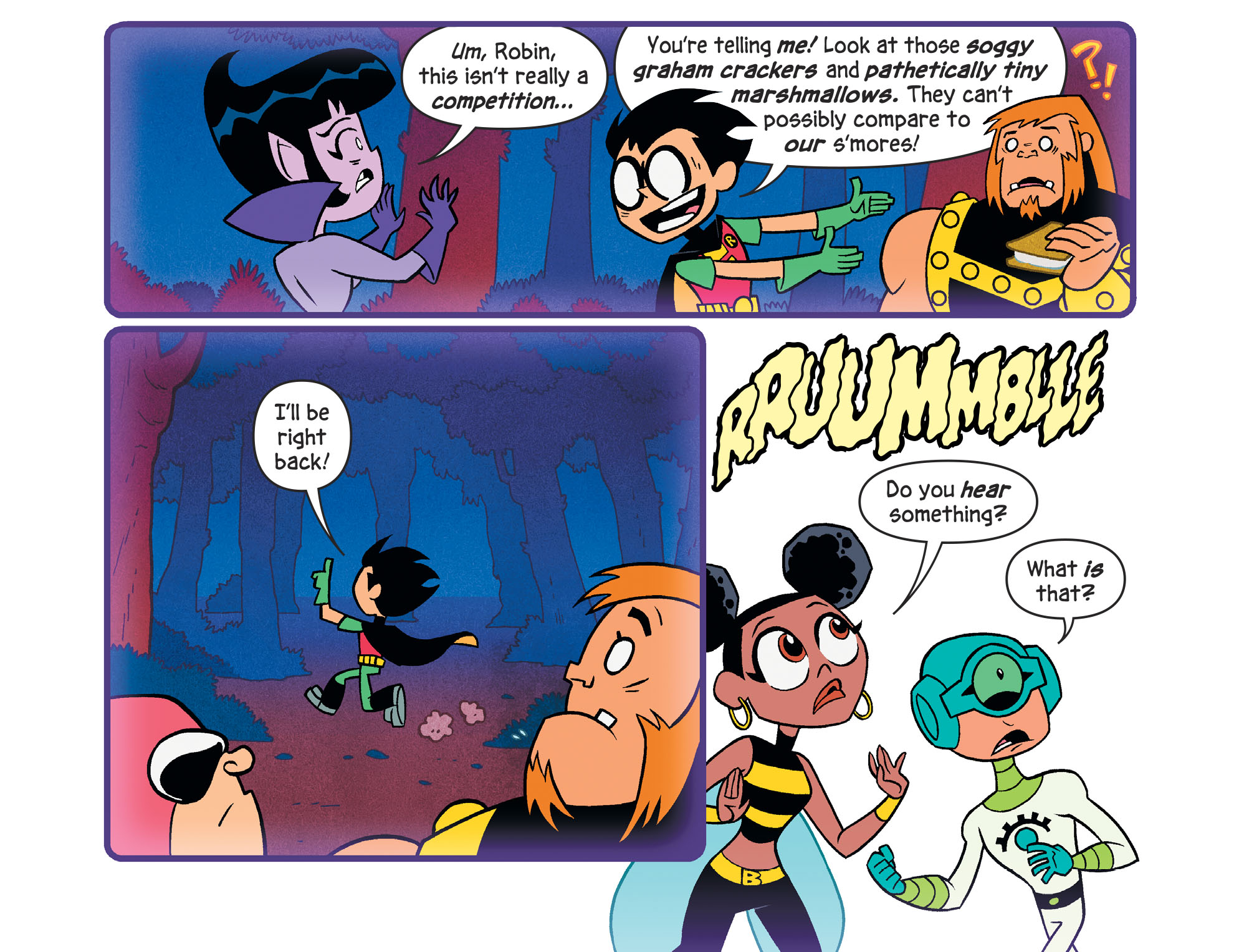 Read online Teen Titans Go! To Camp comic -  Issue #1 - 24