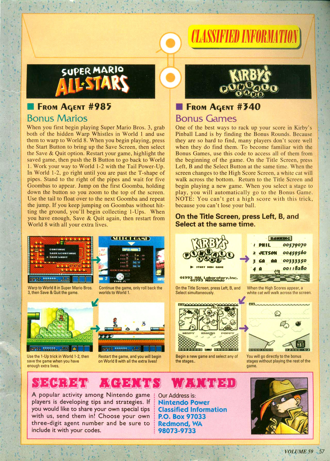 Read online Nintendo Power comic -  Issue #59 - 60