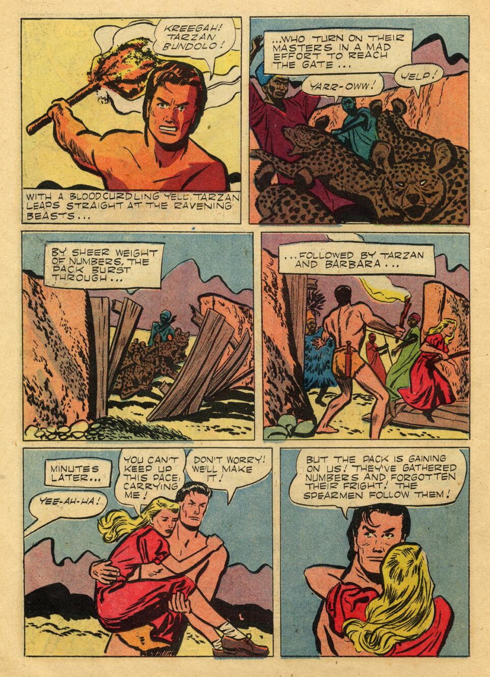Read online Tarzan (1948) comic -  Issue #72 - 14