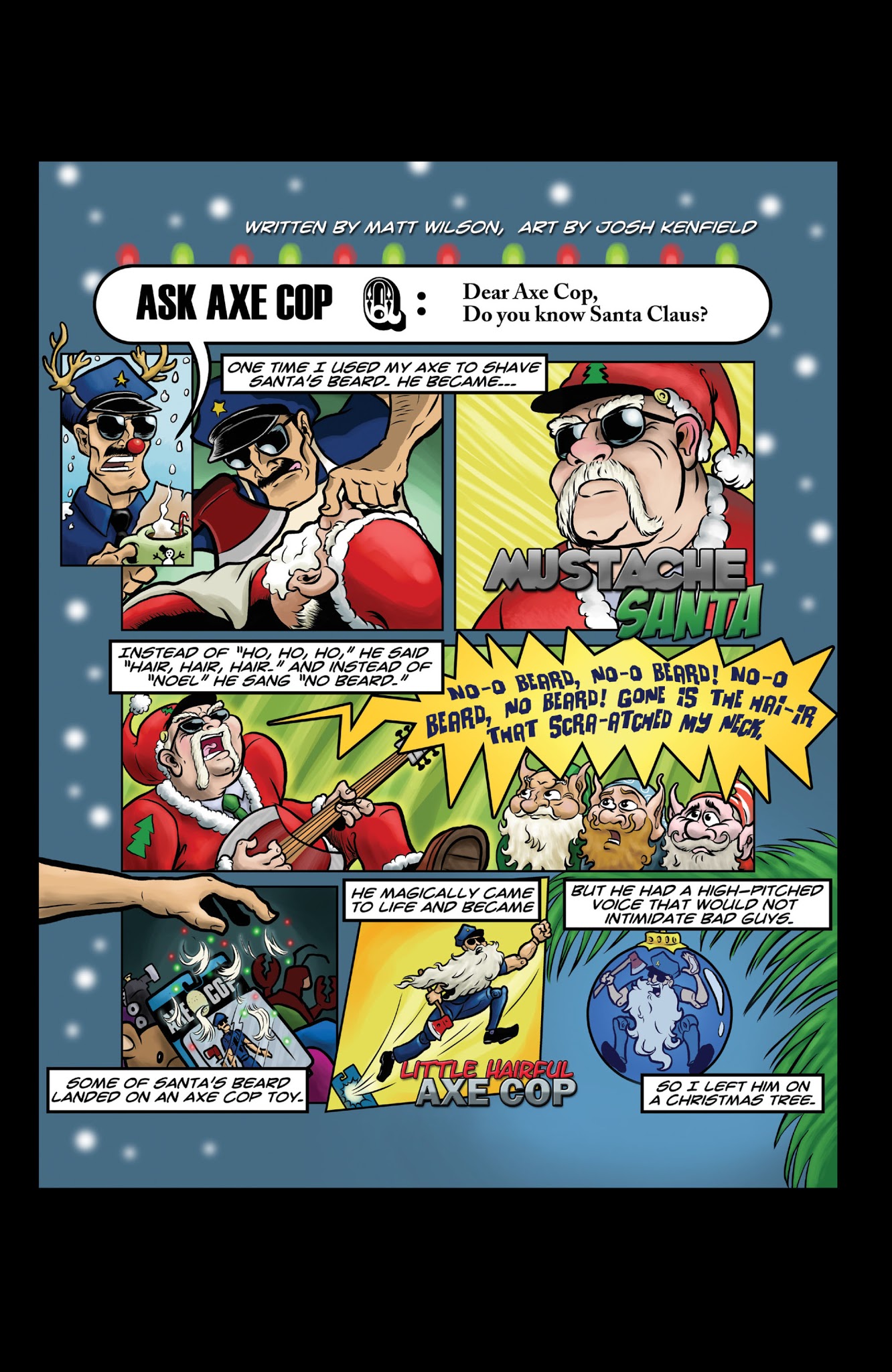 Read online Axe Cop comic -  Issue # TPB 3 - 129