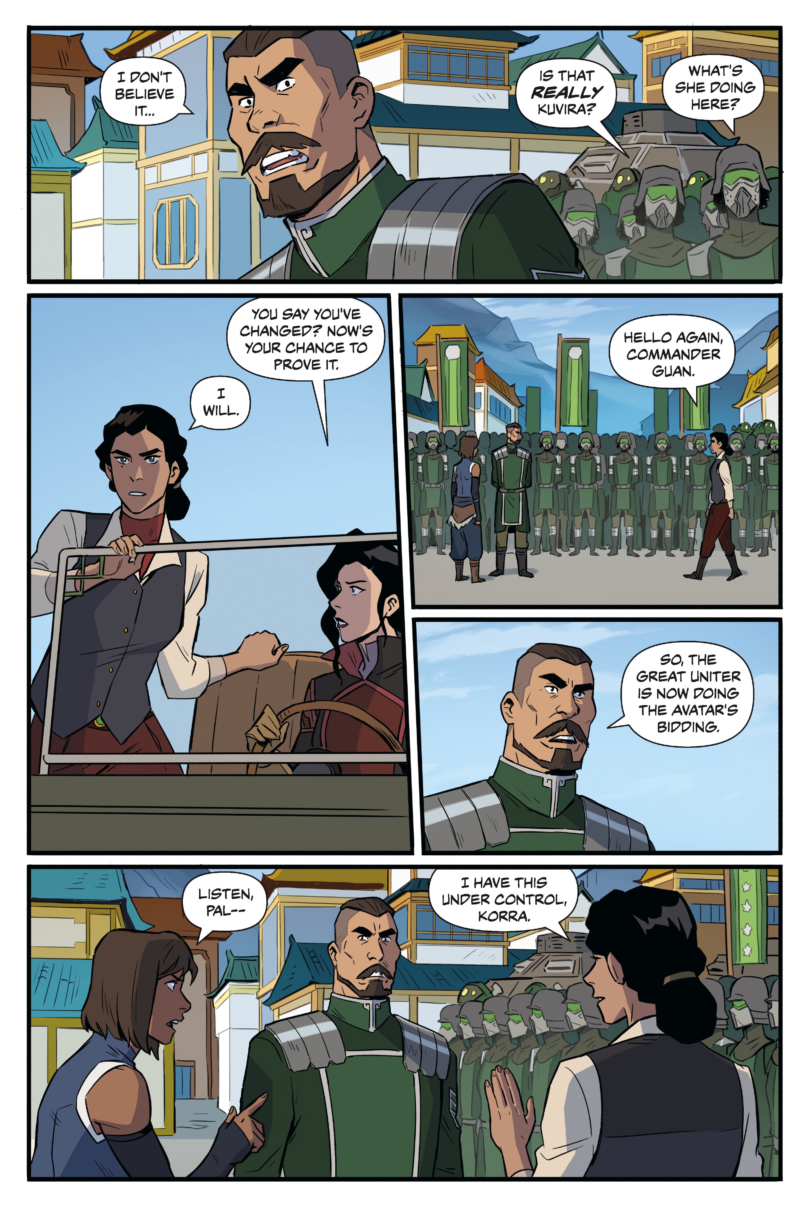 Read online Nickelodeon The Legend of Korra: Ruins of the Empire comic -  Issue # TPB 1 - 59