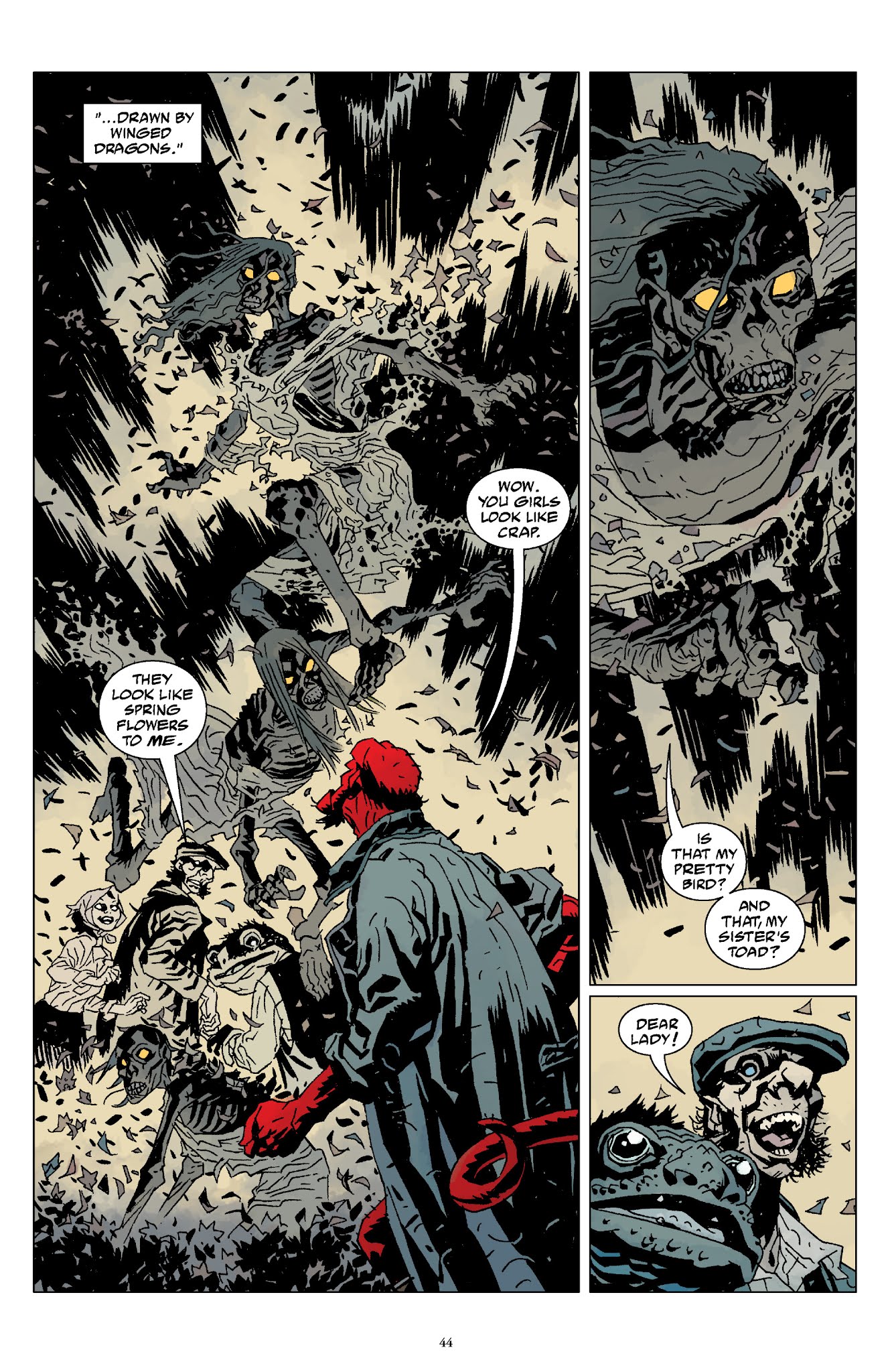 Read online Hellboy Omnibus comic -  Issue # TPB 3 (Part 1) - 45