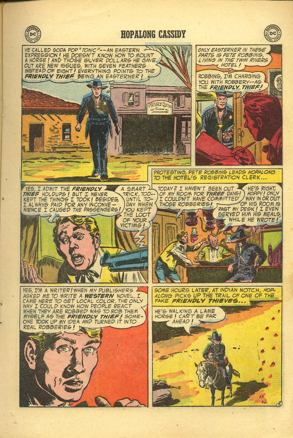 Read online Hopalong Cassidy comic -  Issue #92 - 17