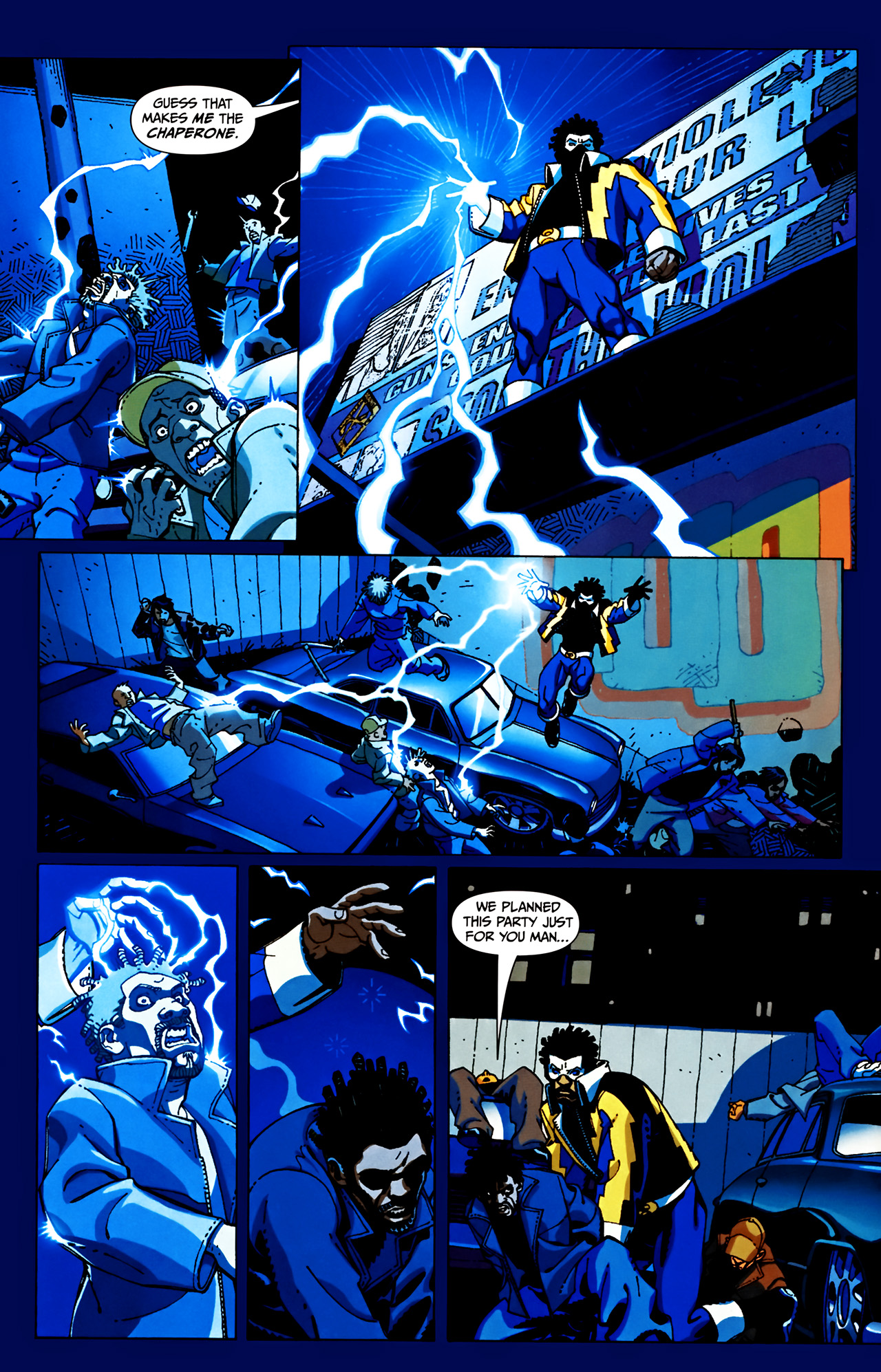 Read online Black Lightning: Year One comic -  Issue #3 - 10