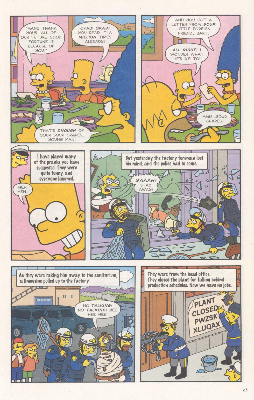 Read online Simpsons Comics comic -  Issue #96 - 24