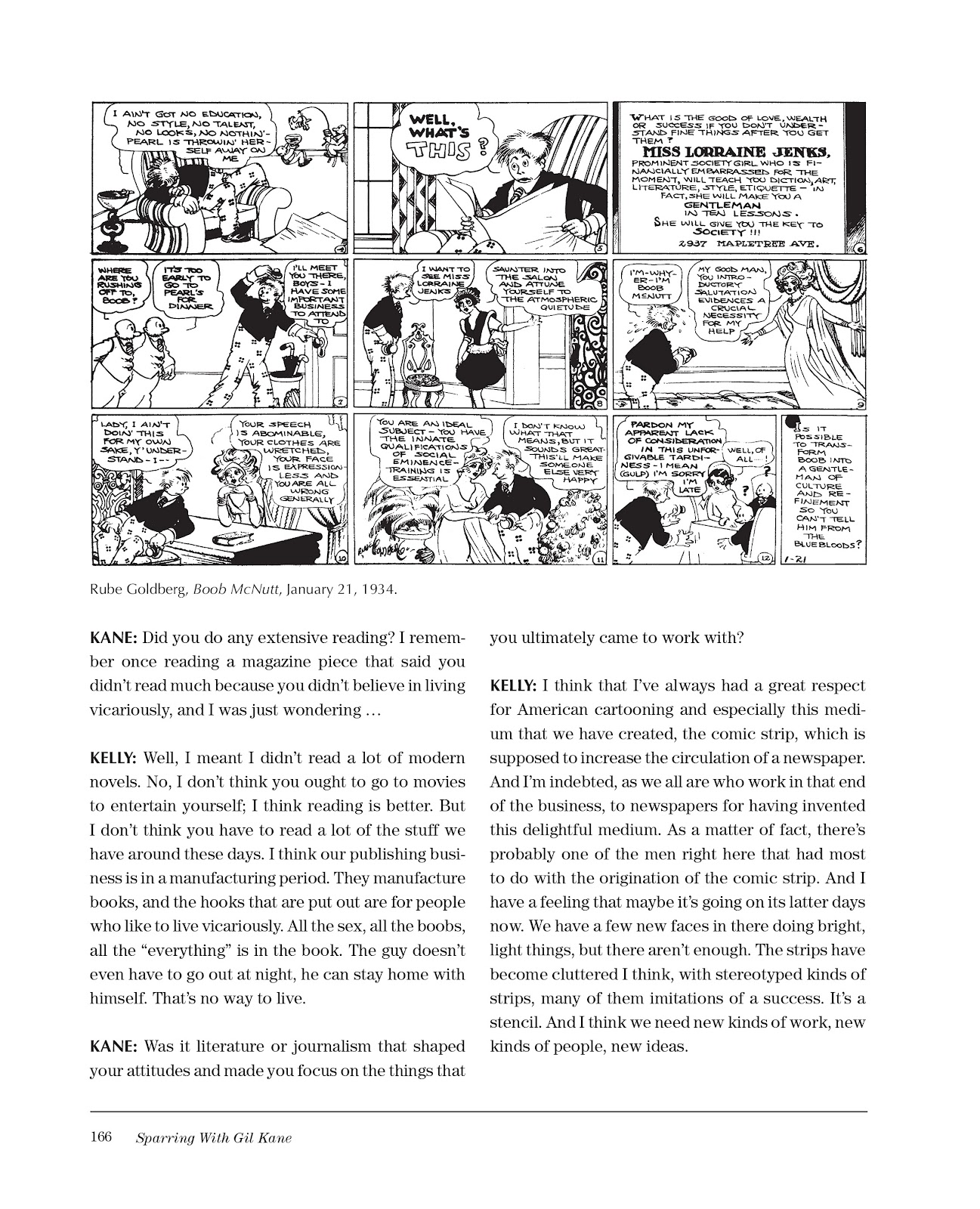 Sparring With Gil Kane: Colloquies On Comic Art and Aesthetics issue TPB (Part 2) - Page 66