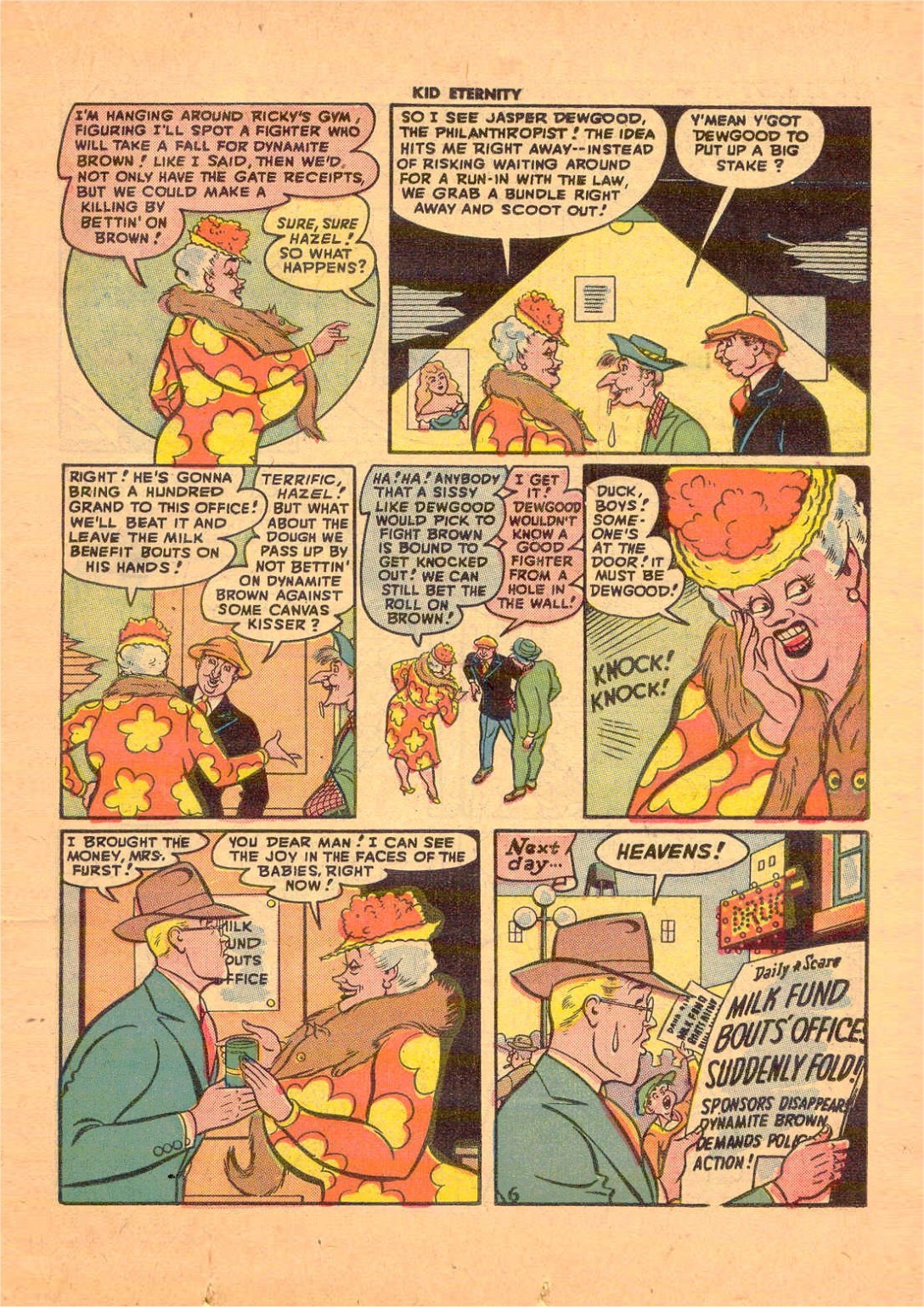 Read online Kid Eternity (1946) comic -  Issue #8 - 31
