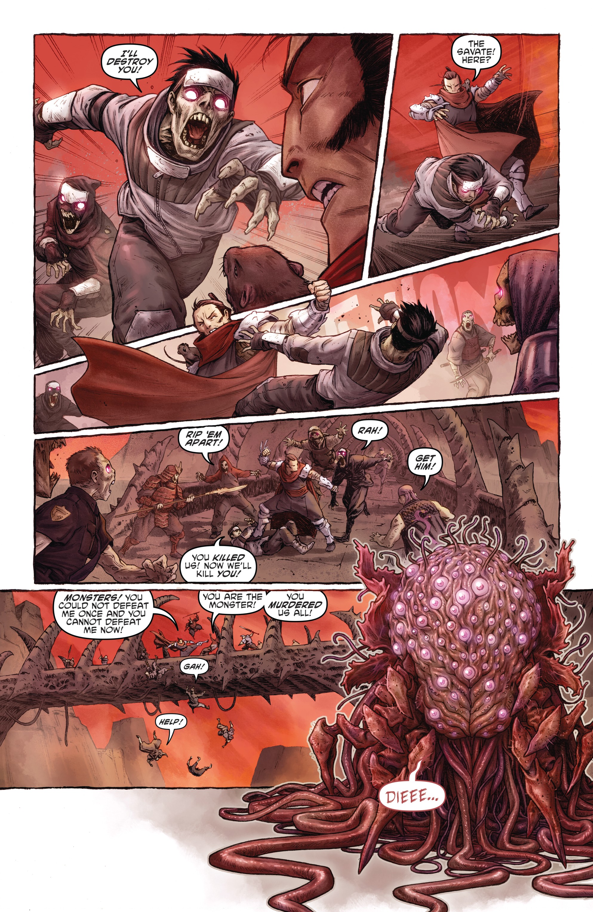 Read online Teenage Mutant Ninja Turtles: Shredder in Hell comic -  Issue #1 - 19