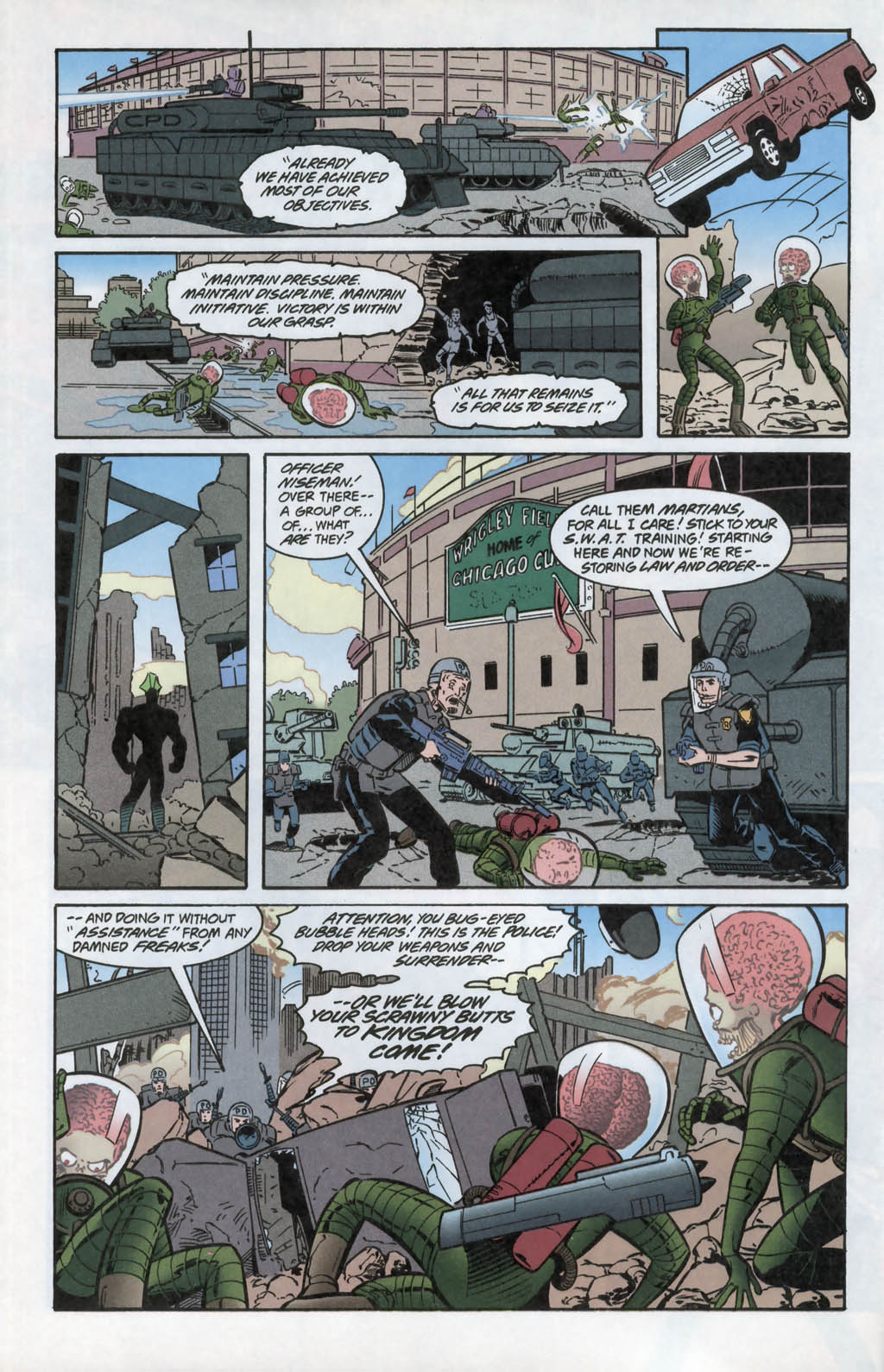 Mars Attacks The Savage Dragon issue 1 - Page 7