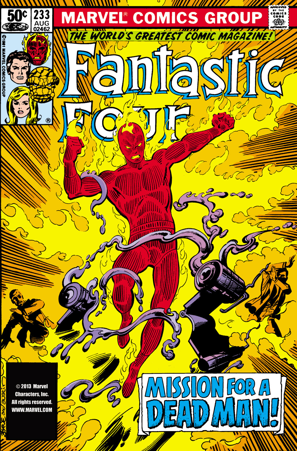 Read online Fantastic Four (1961) comic -  Issue #233 - 1