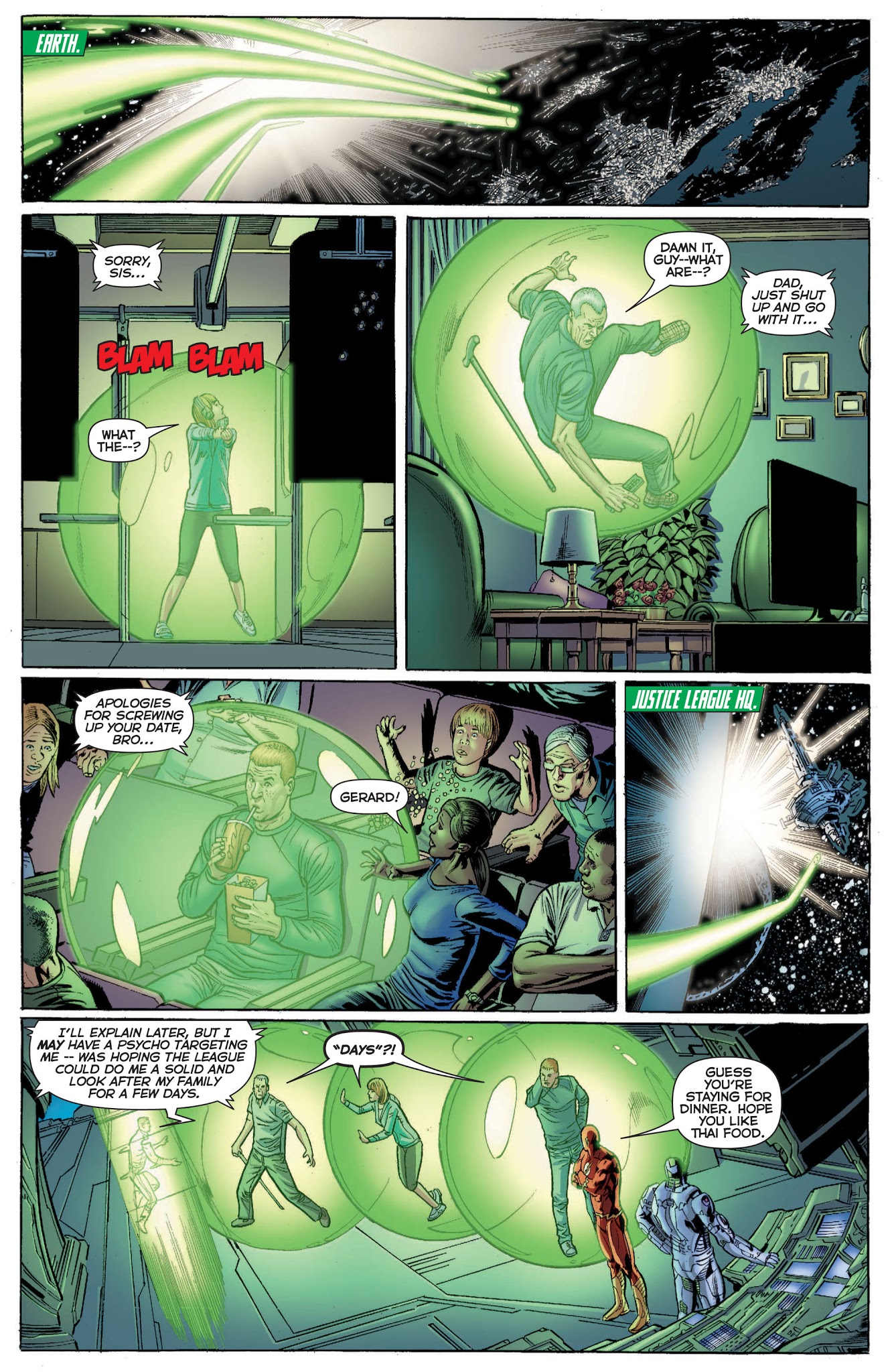 Read online Green Lantern: Rise of the Third Army comic -  Issue # TPB - 90