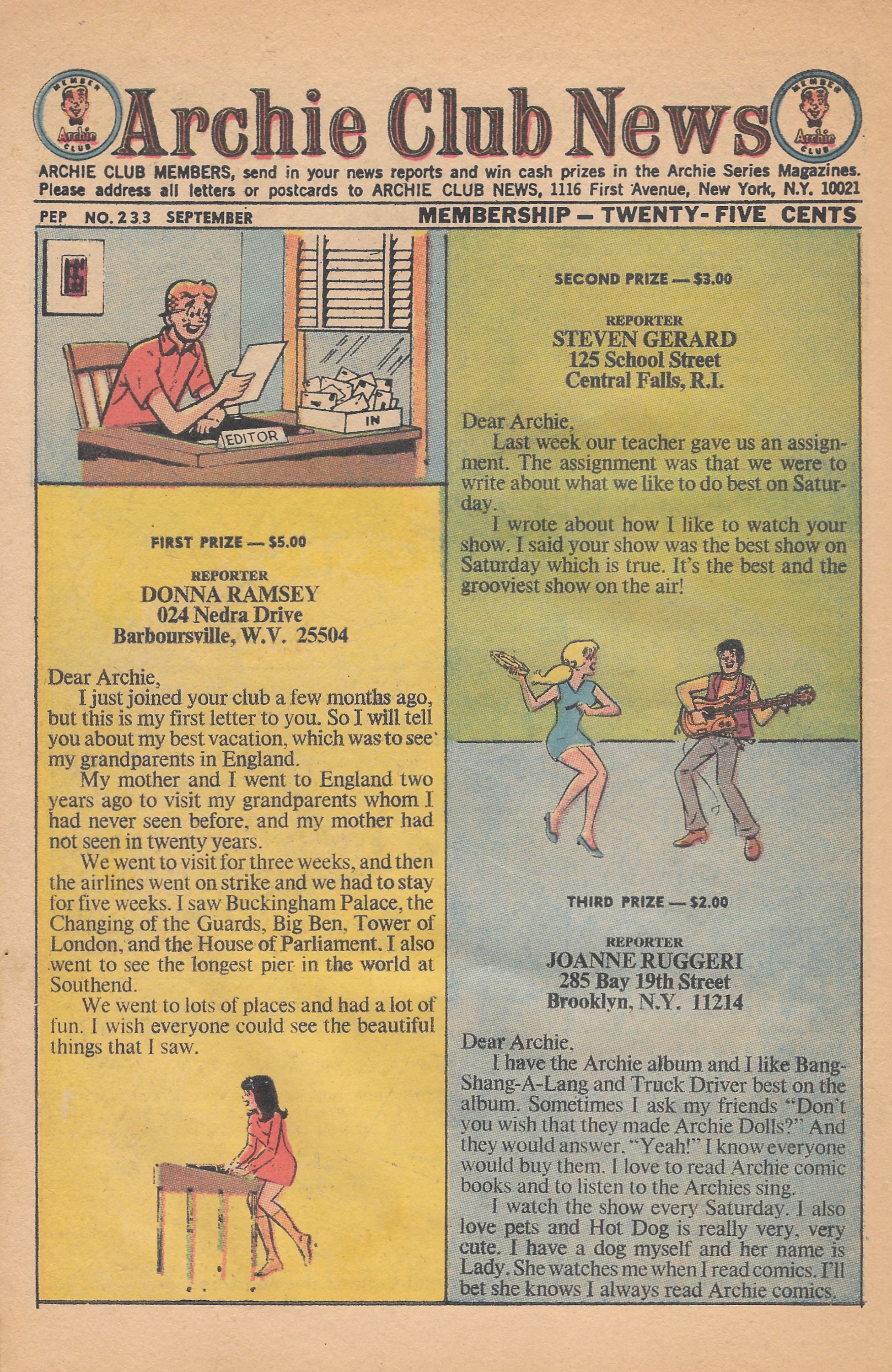 Read online Pep Comics comic -  Issue #233 - 10