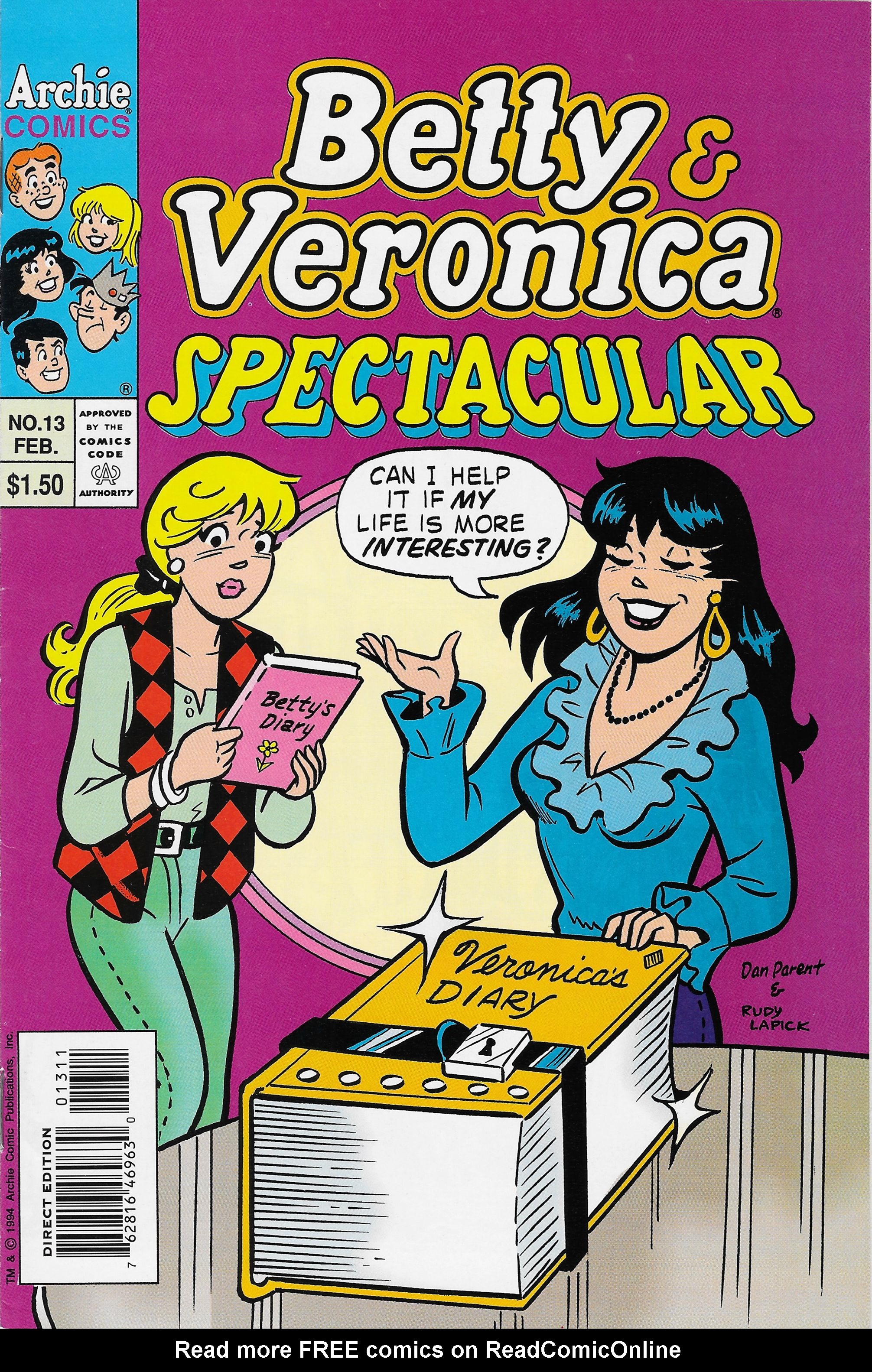 Read online Betty & Veronica Spectacular comic -  Issue #13 - 1