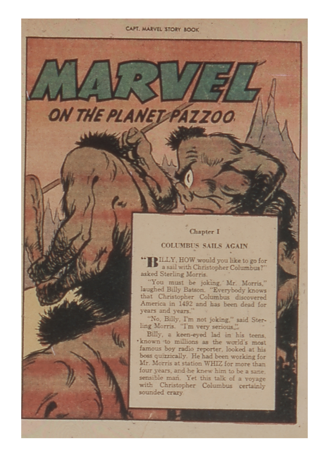 Read online Captain Marvel Storybook comic -  Issue #1 - 6