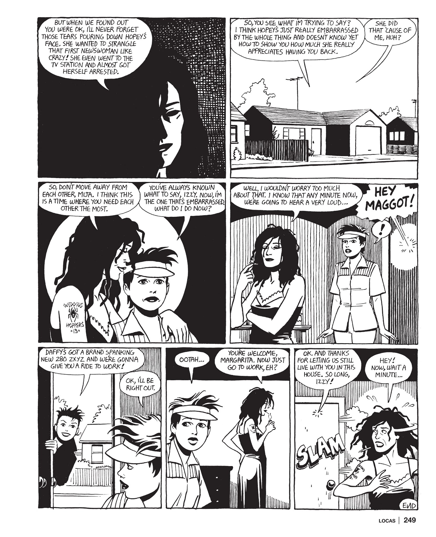 Read online Maggie the Mechanic: The Love & Rockets Library - Locas comic -  Issue # TPB (Part 3) - 60