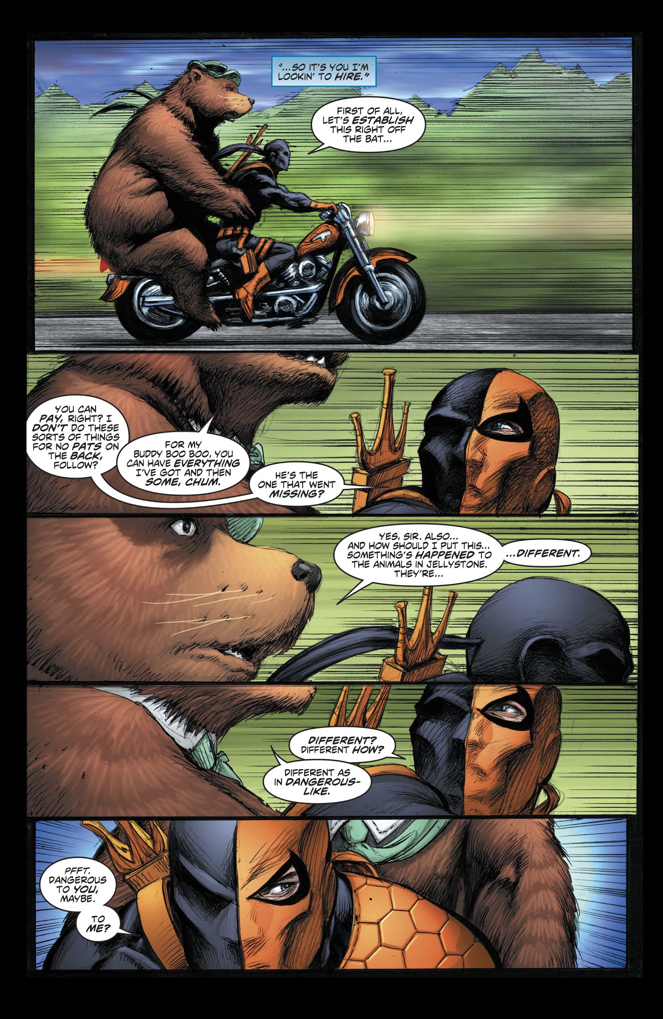 Read online Deathstroke/Yogi Bear Special comic -  Issue # Full - 15