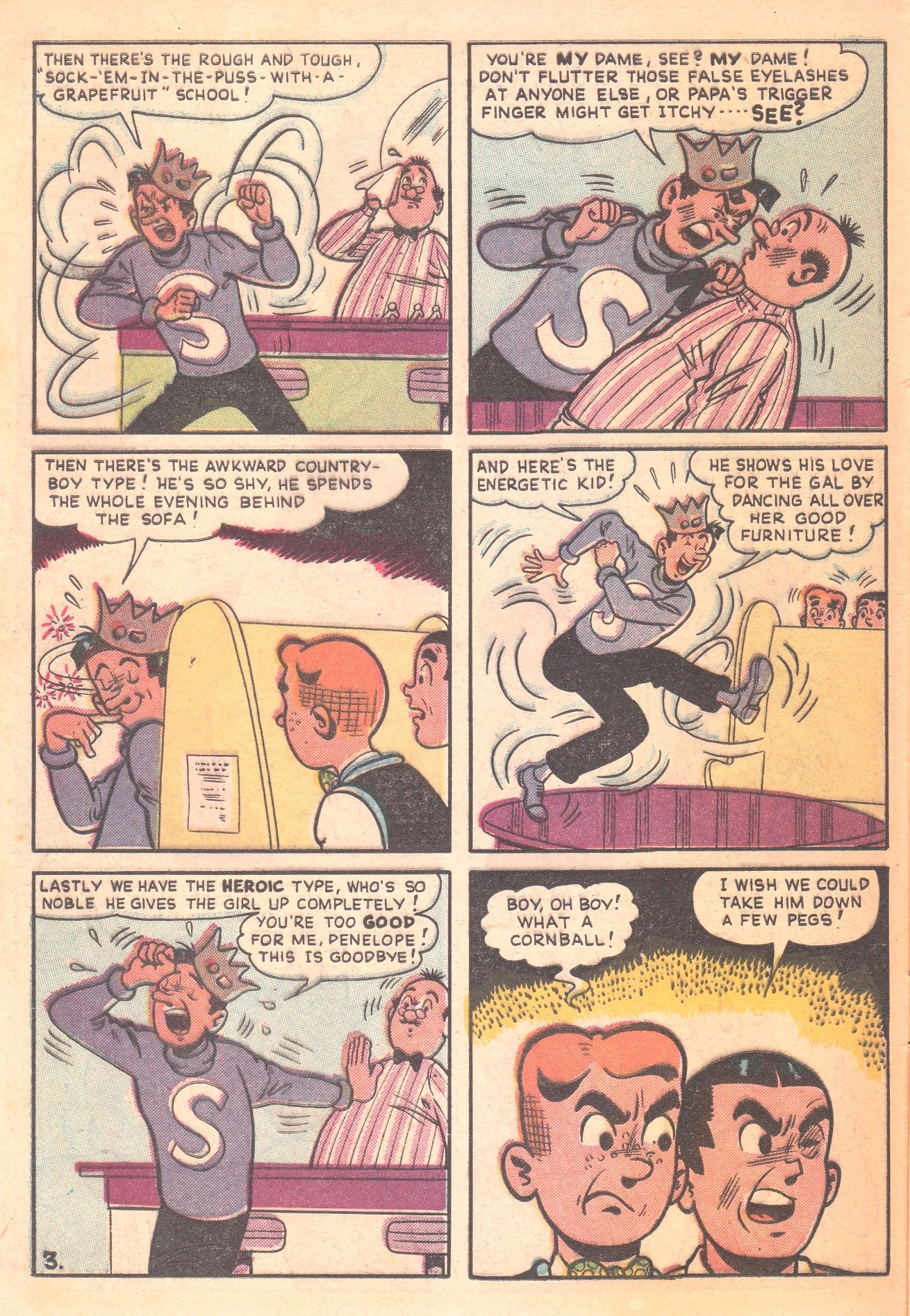 Read online Archie's Pal Jughead comic -  Issue #16 - 10