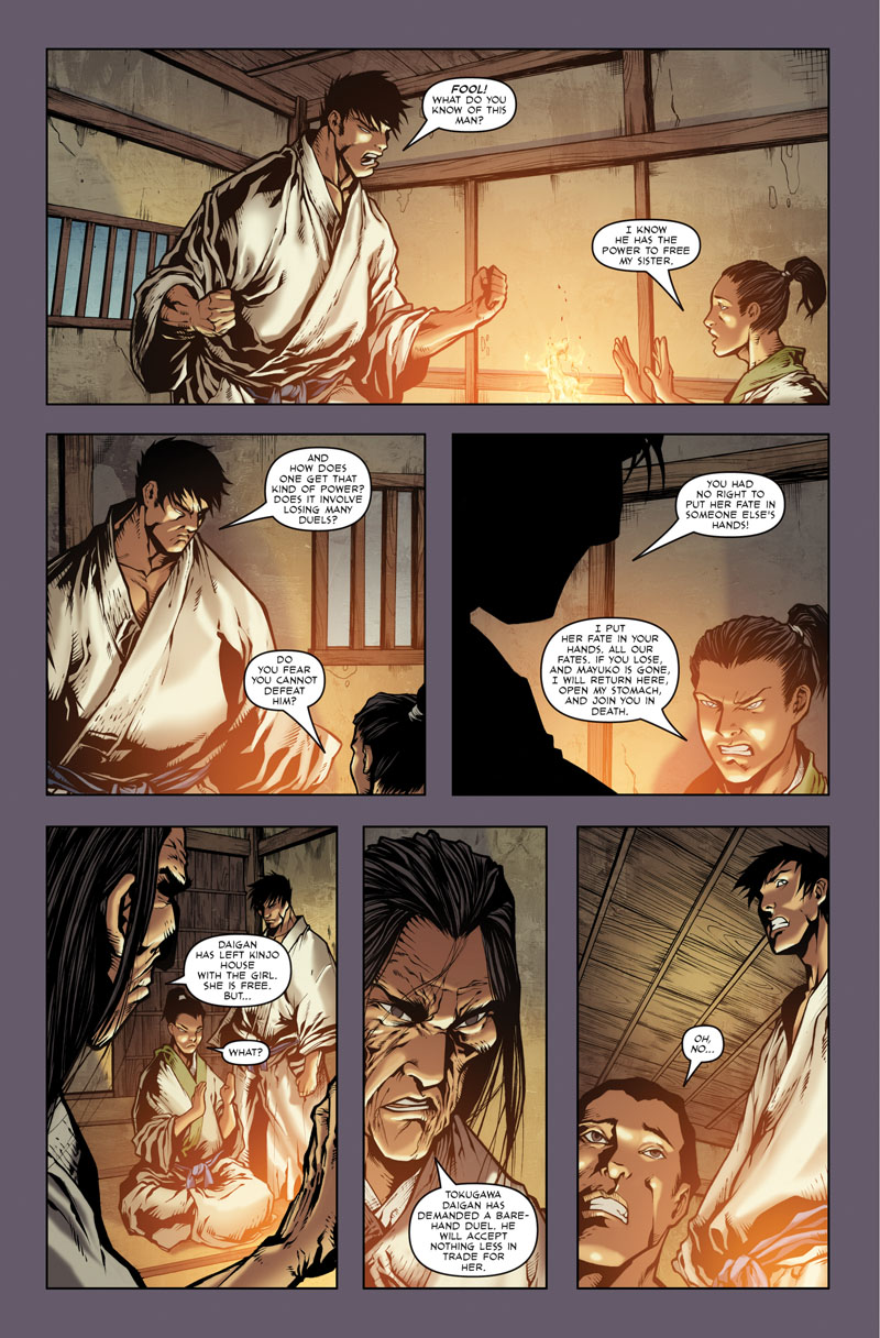 Read online Samurai's Blood comic -  Issue #4 - 16