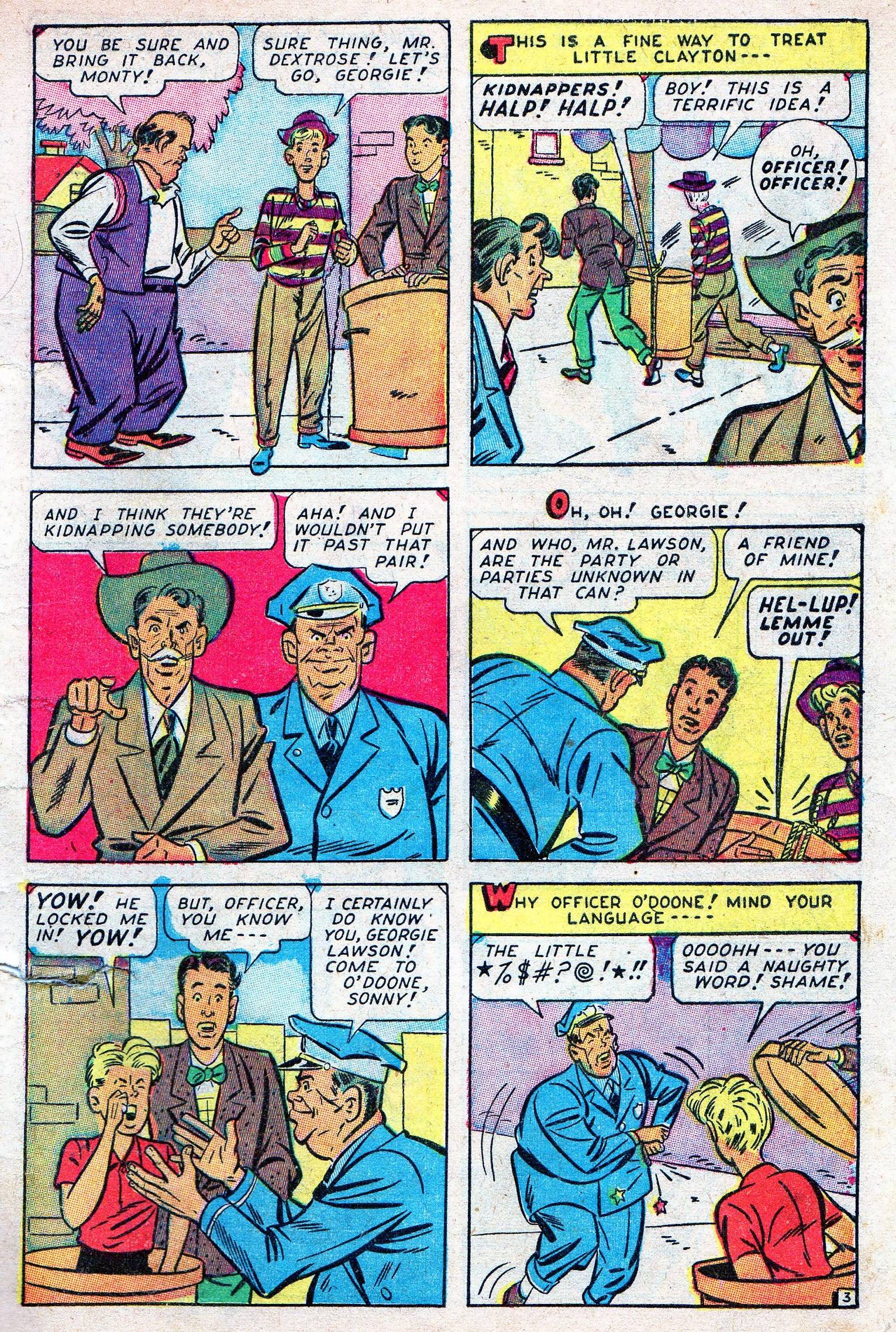 Read online Georgie Comics (1945) comic -  Issue #5 - 5