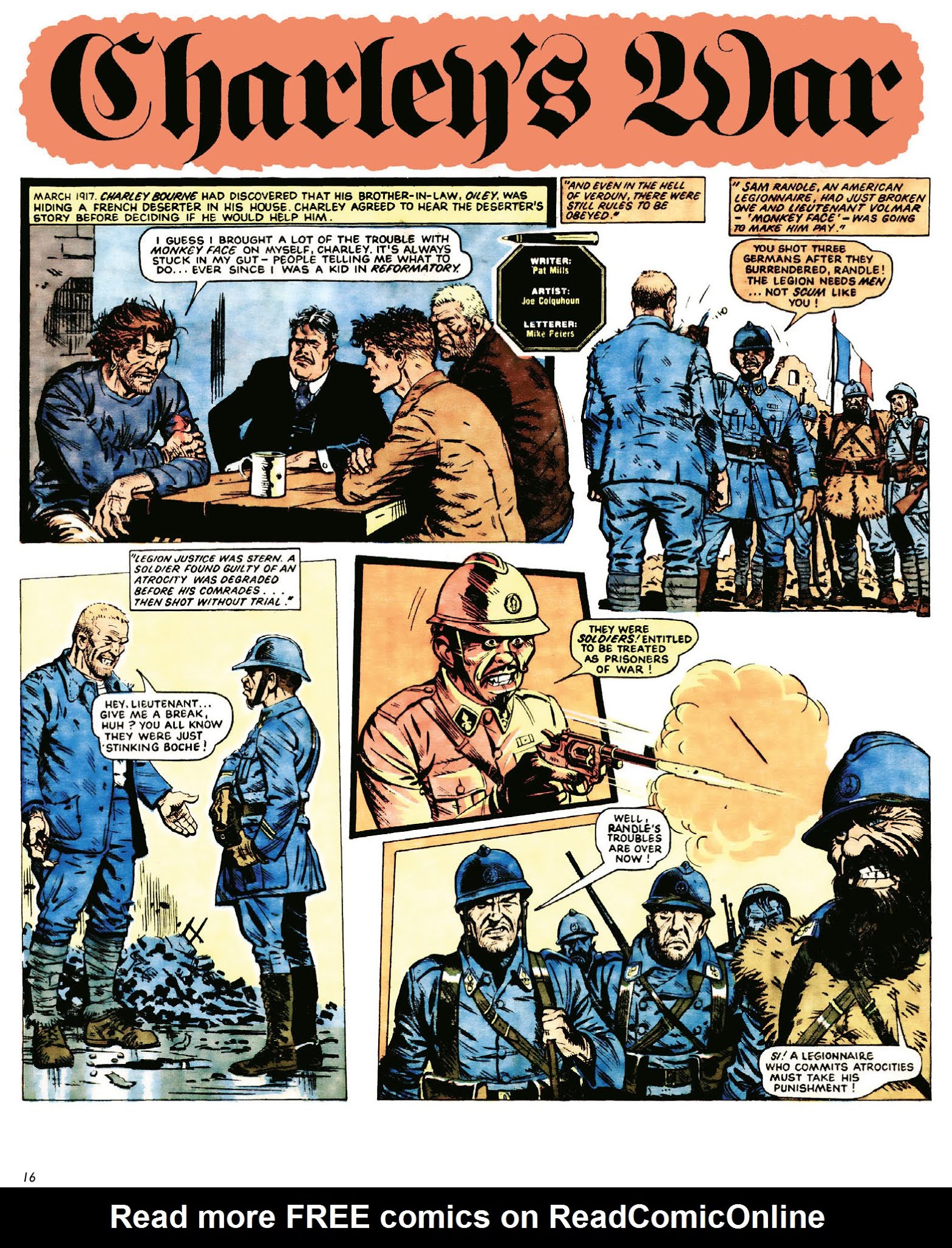 Read online Charley's War: The Definitive Collection comic -  Issue # TPB 2 - 16