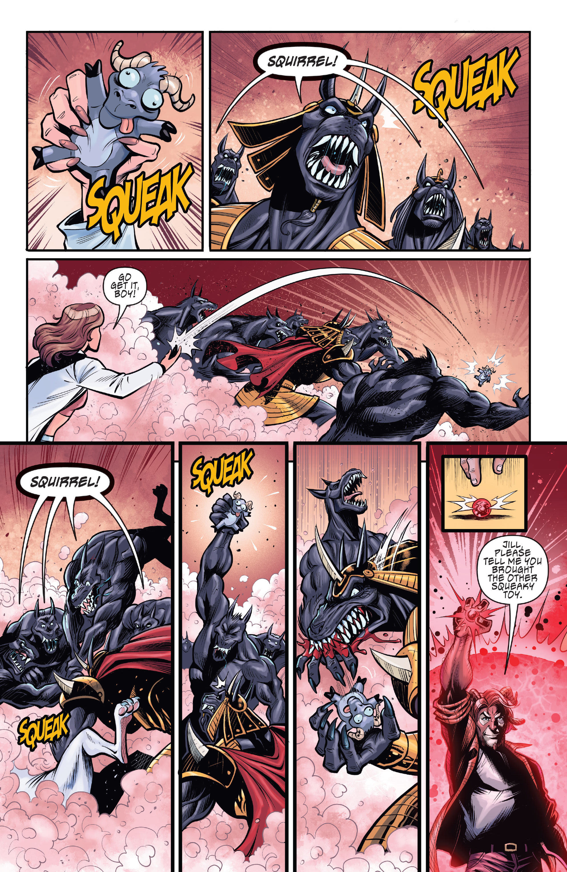 Read online Man Goat & the Bunnyman: Green Eggs & Blam comic -  Issue #3 - 28