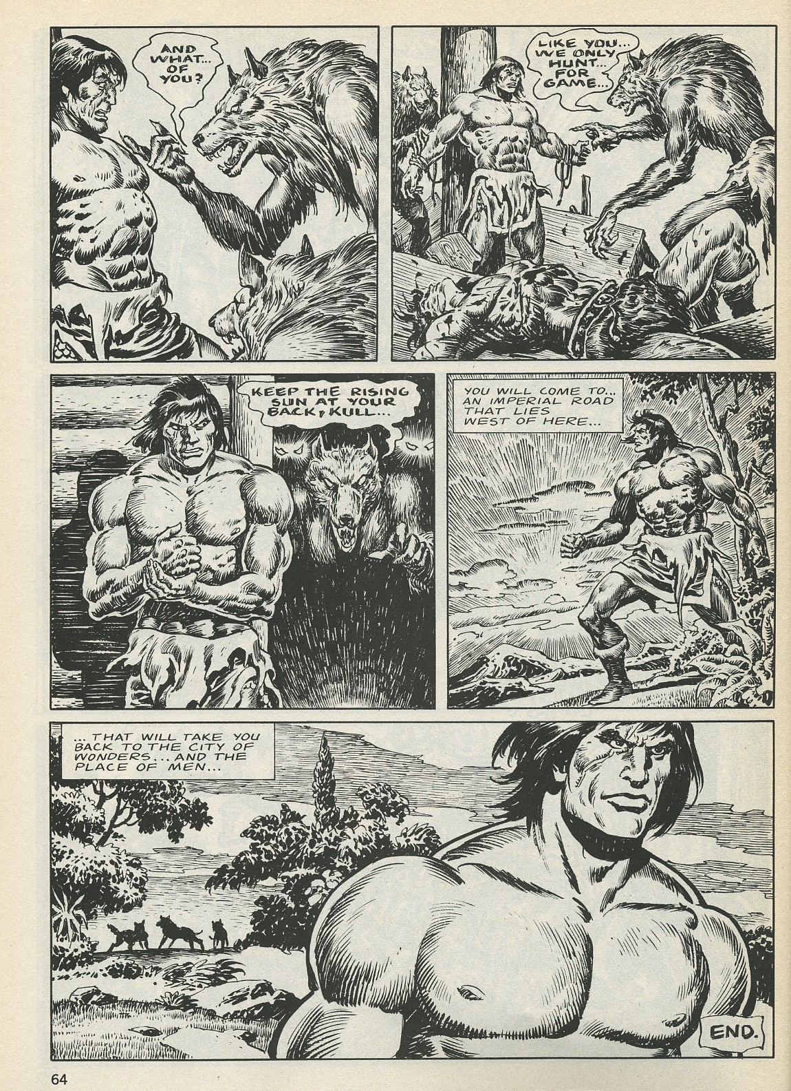 Read online The Savage Sword Of Conan comic -  Issue #128 - 63