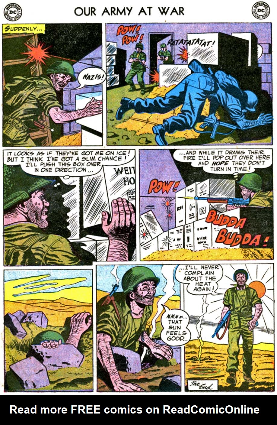 Read online Our Army at War (1952) comic -  Issue #36 - 17