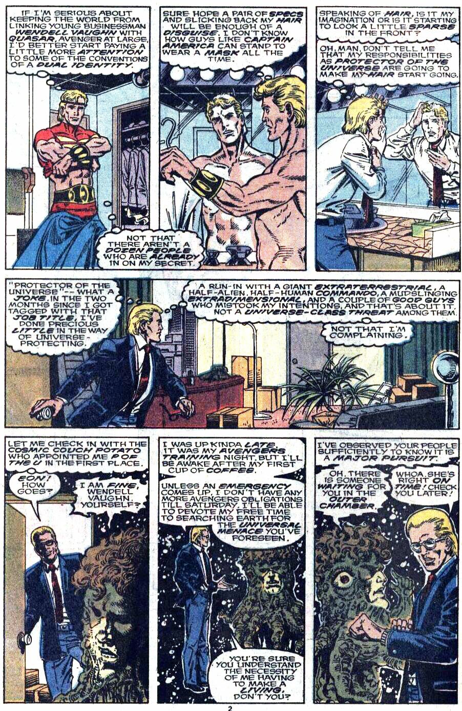 Read online Quasar comic -  Issue #4 - 3