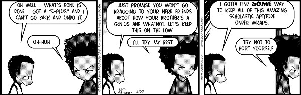 Read online The Boondocks Collection comic -  Issue # Year 2002 - 117