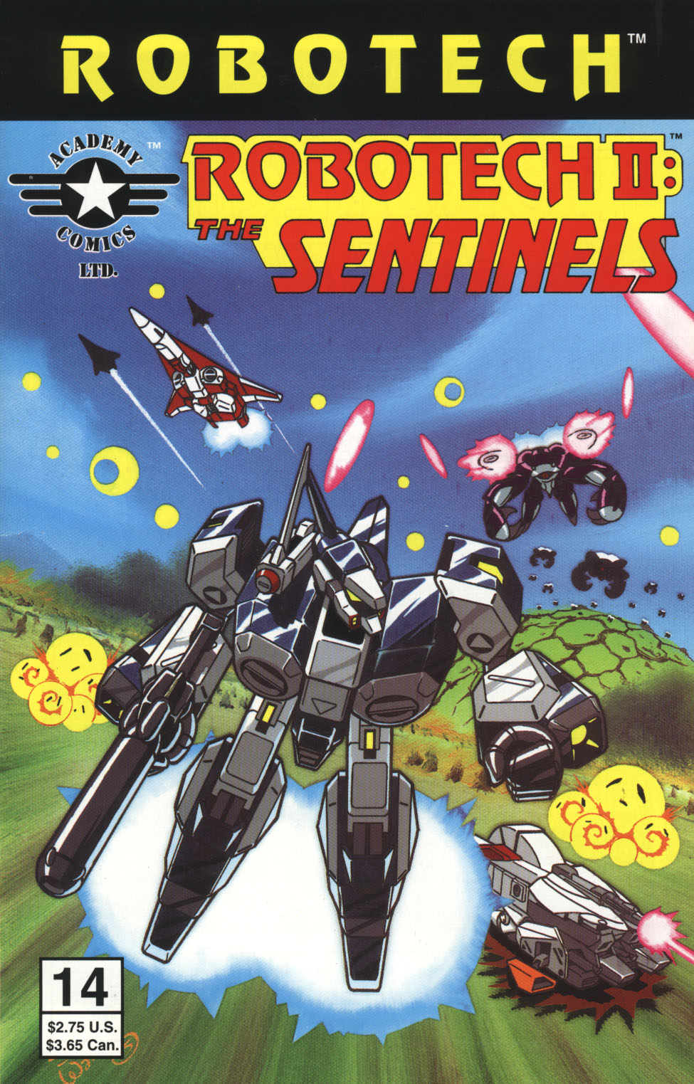 Read online Robotech II: The Sentinels comic -  Issue #14 - 1
