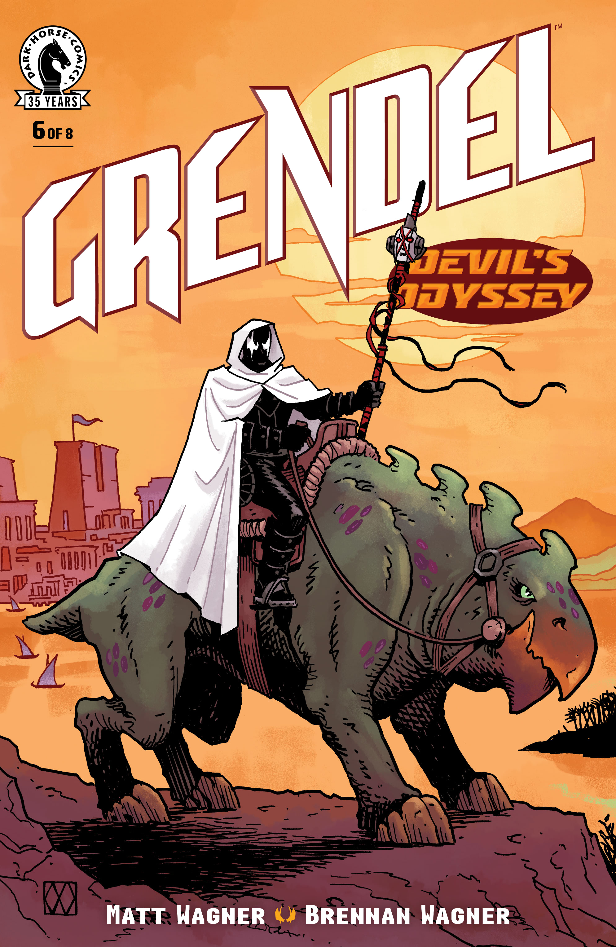 Read online Grendel: Devil's Odyssey comic -  Issue #6 - 1